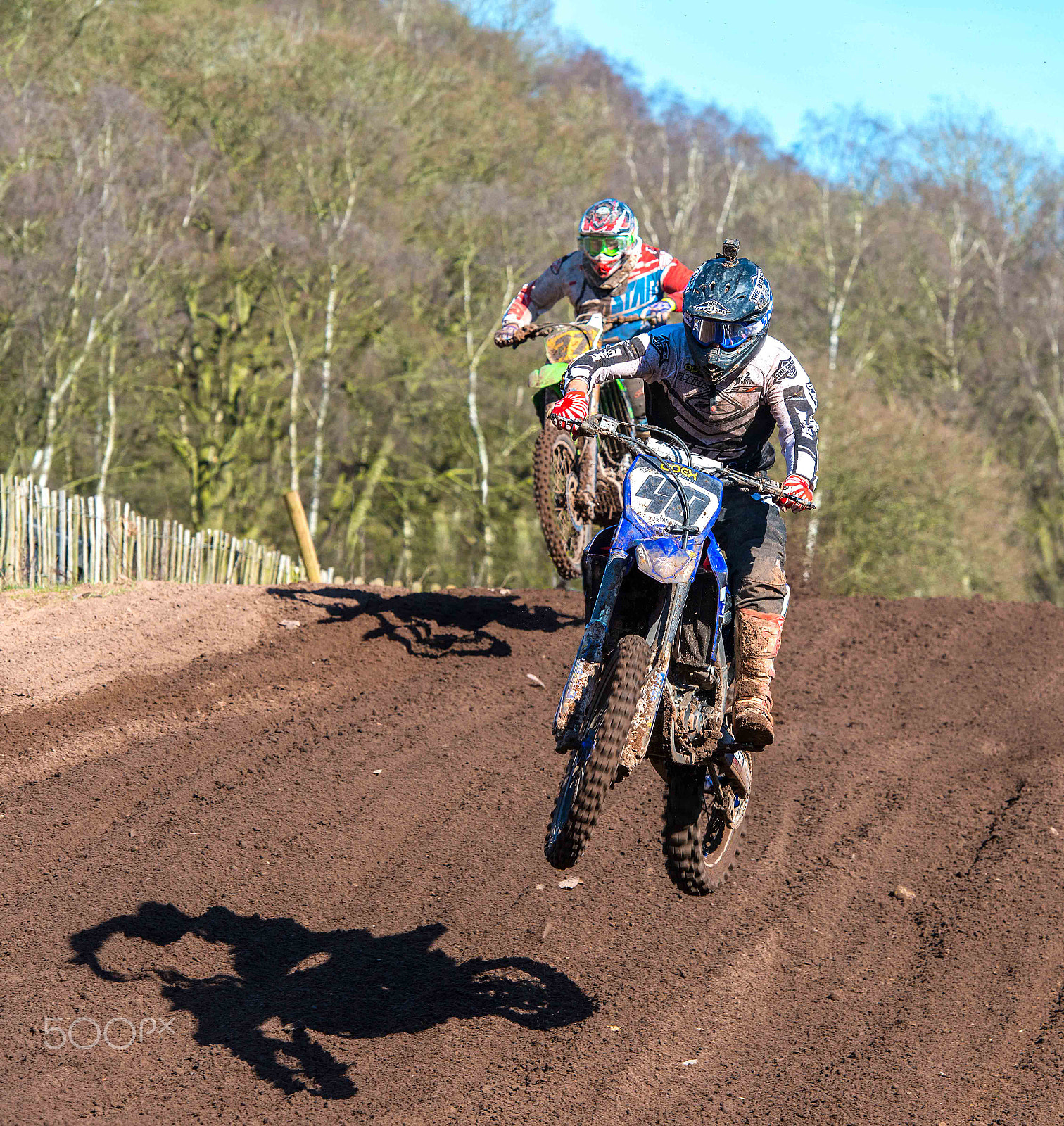Nikon AF-S Nikkor 70-200mm F2.8G ED VR II sample photo. Dirt bike photography