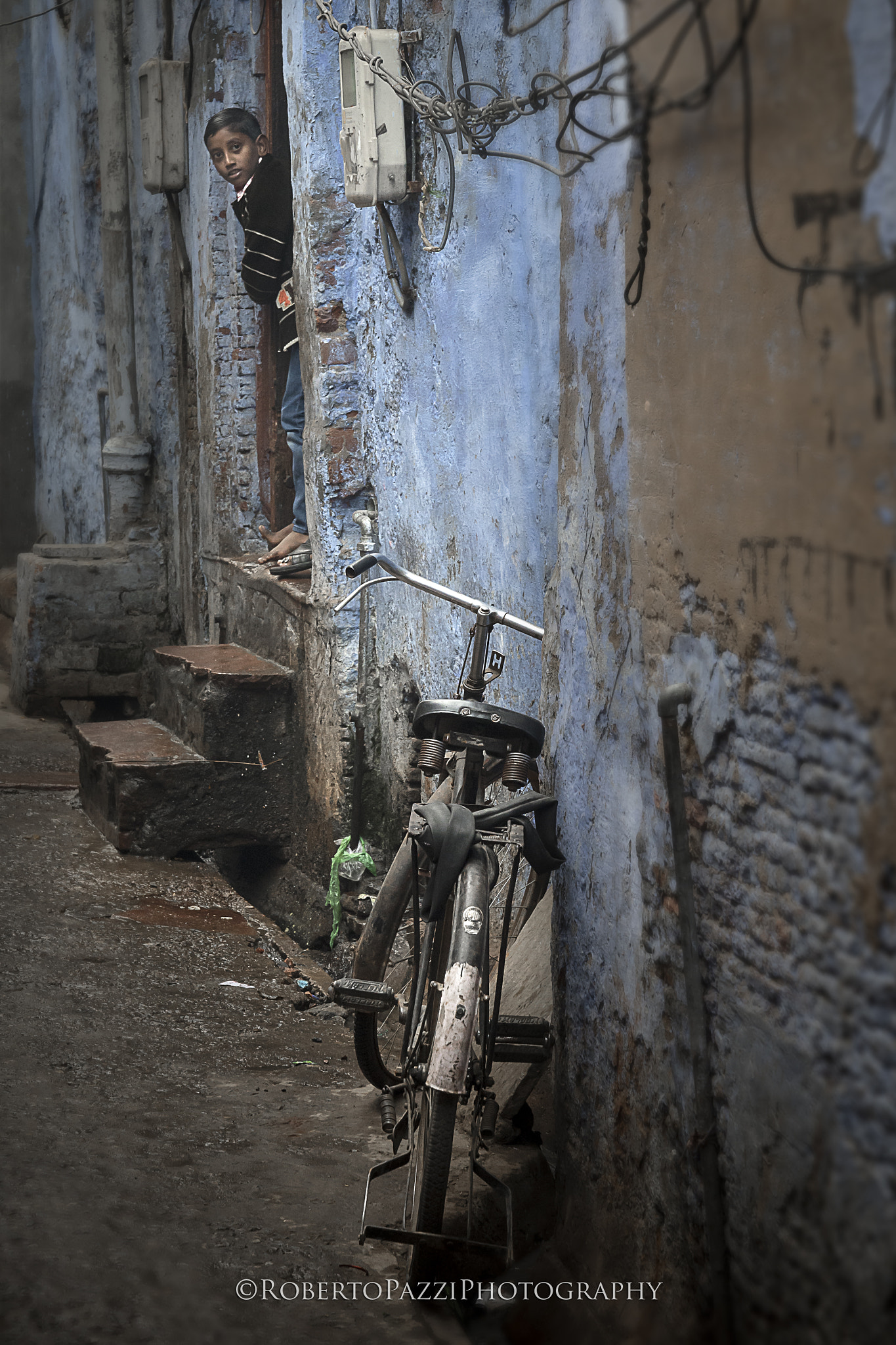 Nikon D600 sample photo. Child with bicycle photography
