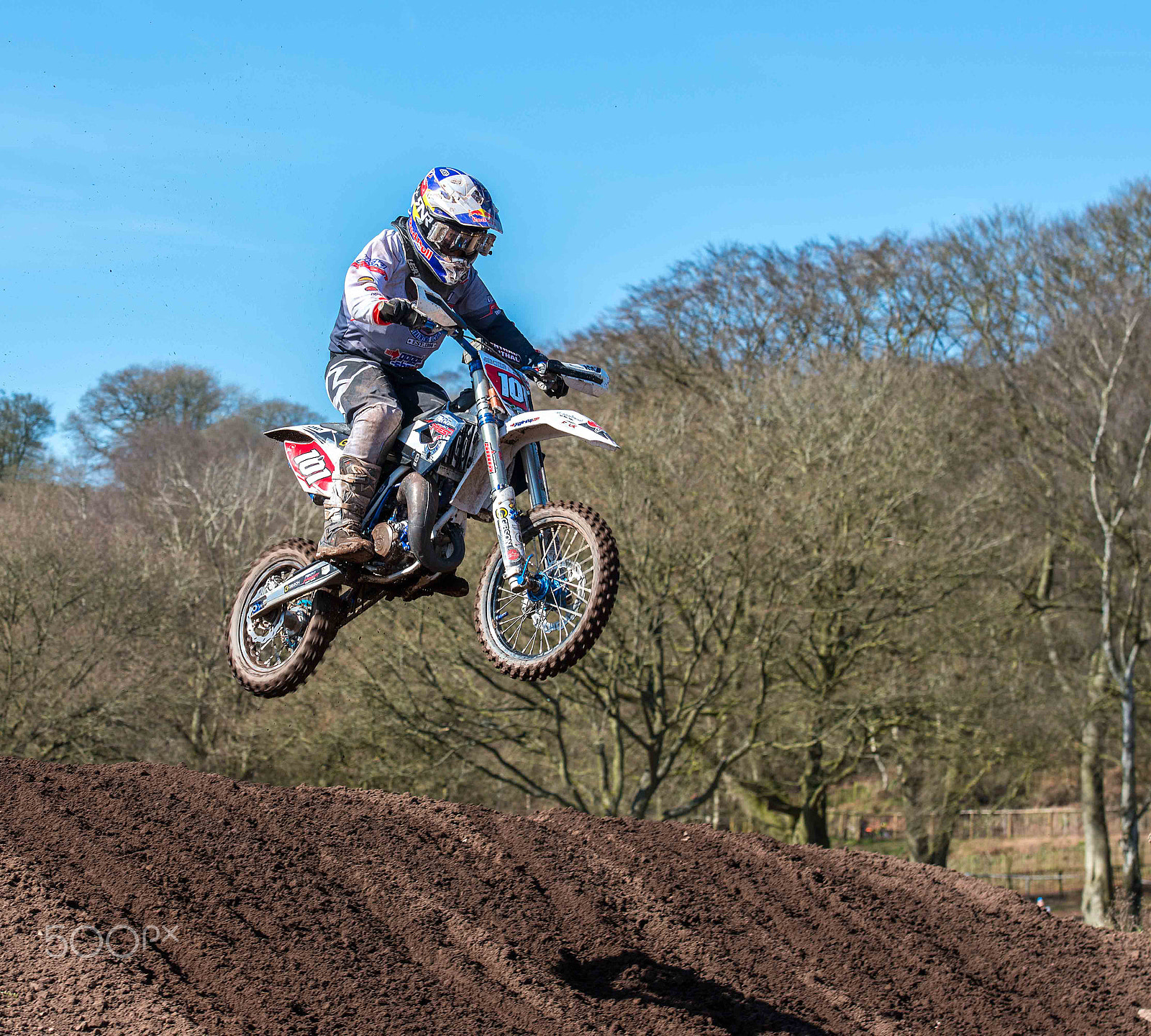 Nikon AF-S Nikkor 70-200mm F2.8G ED VR II sample photo. Dirt bike photography