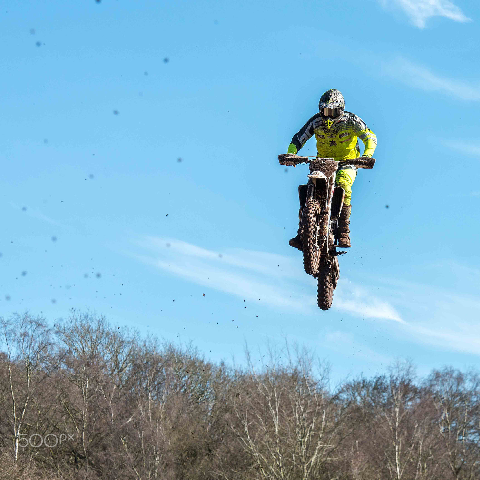 Nikon AF-S Nikkor 70-200mm F2.8G ED VR II sample photo. Dirt bike photography