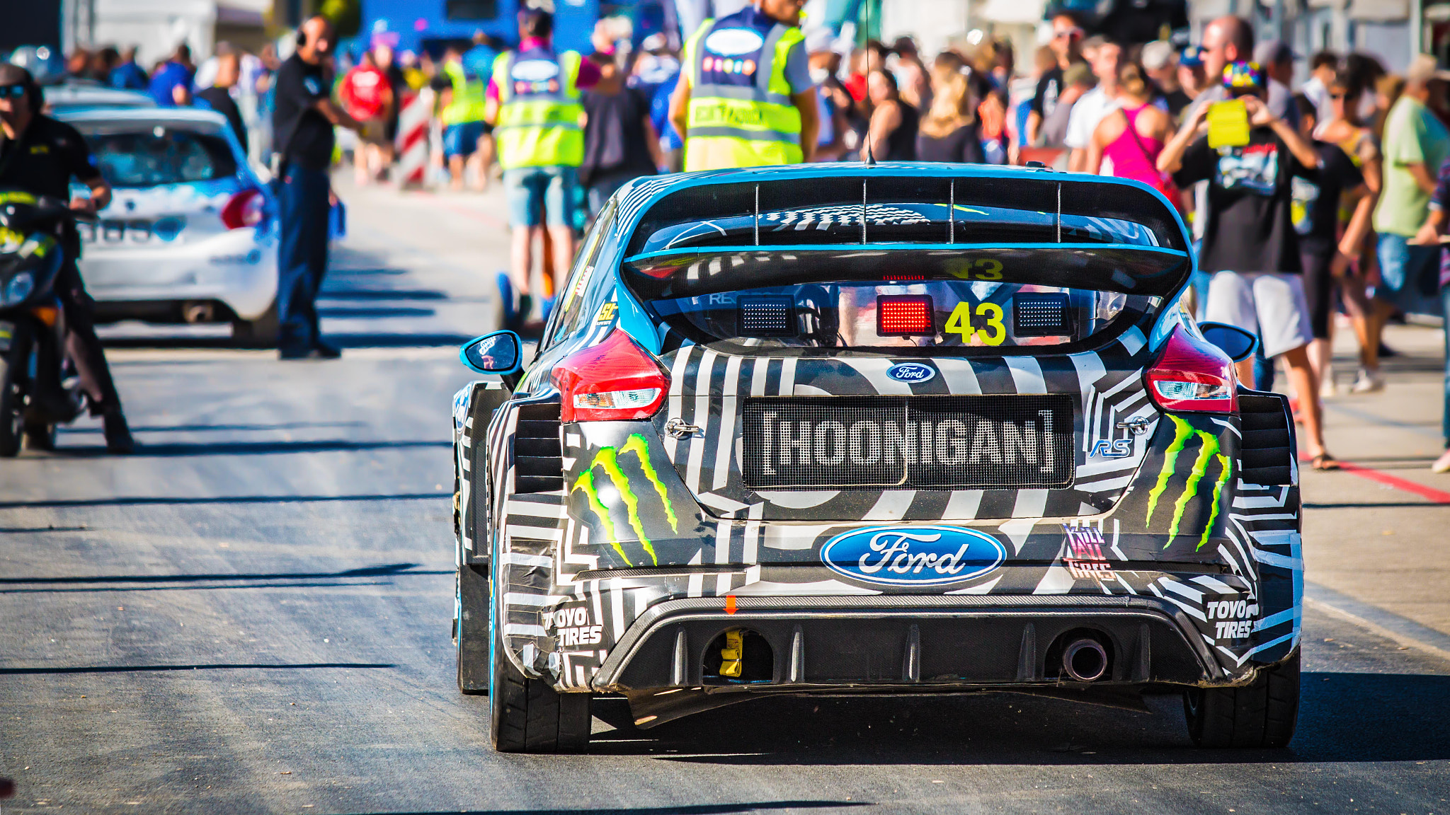 Canon EOS 70D + Canon EF 70-200mm F2.8L USM sample photo. Rallycross loheac photography