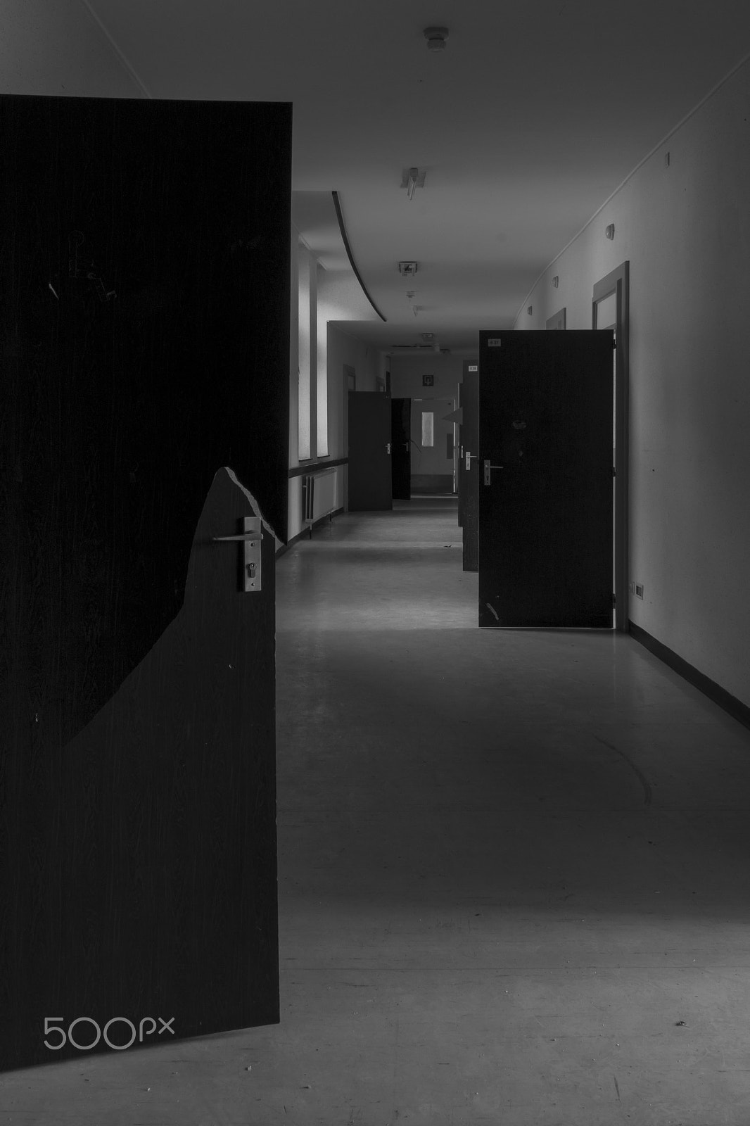 Samsung NX300 sample photo. Down the corridor photography