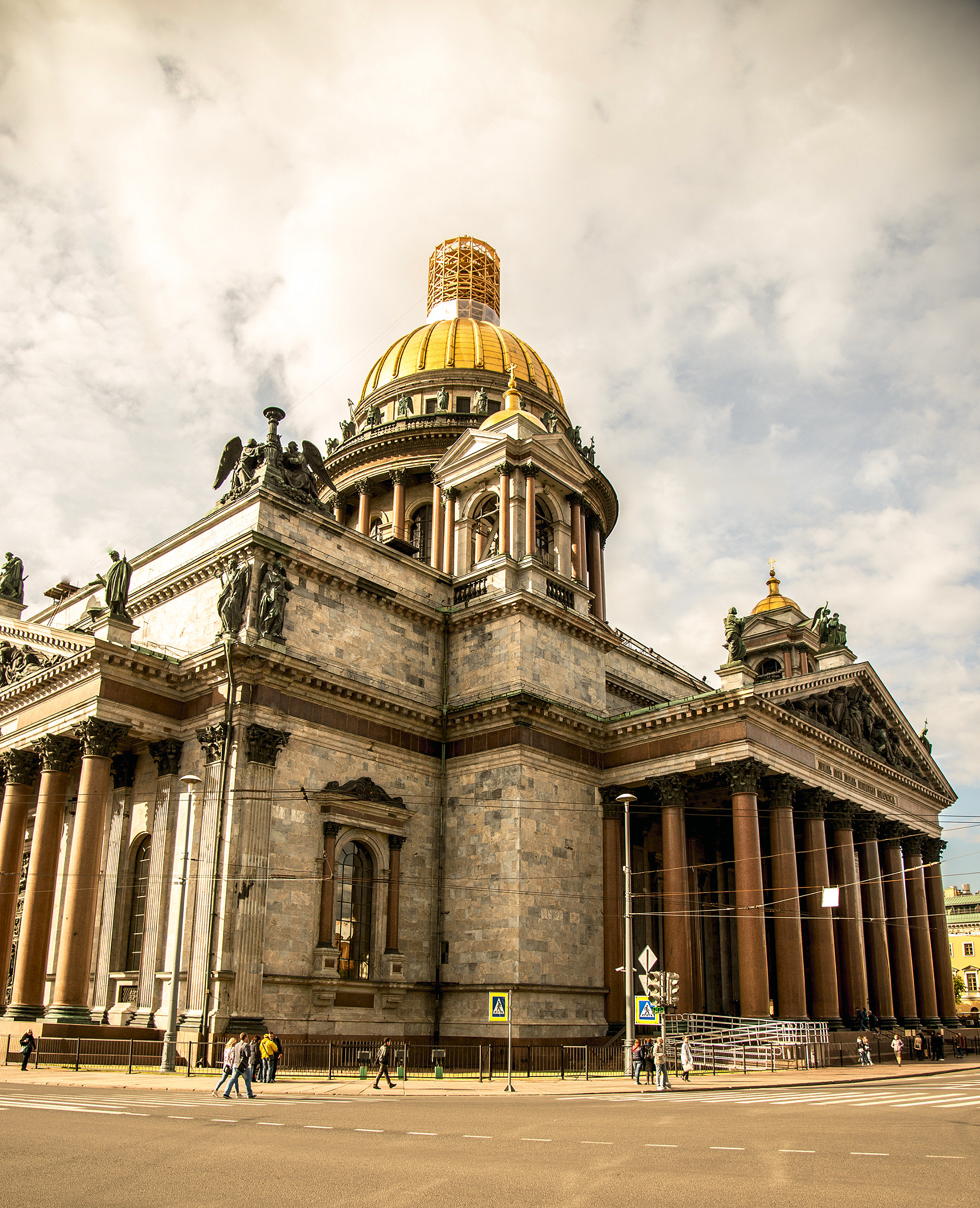 Nikon AF-S Nikkor 24-120mm F4G ED VR sample photo. Saint isaac's cathedral through my camera photography