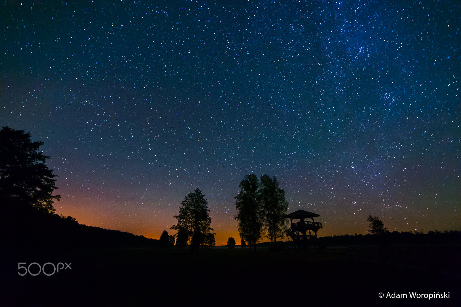 Samyang 14mm F2.8 ED AS IF UMC sample photo. Night sky photography