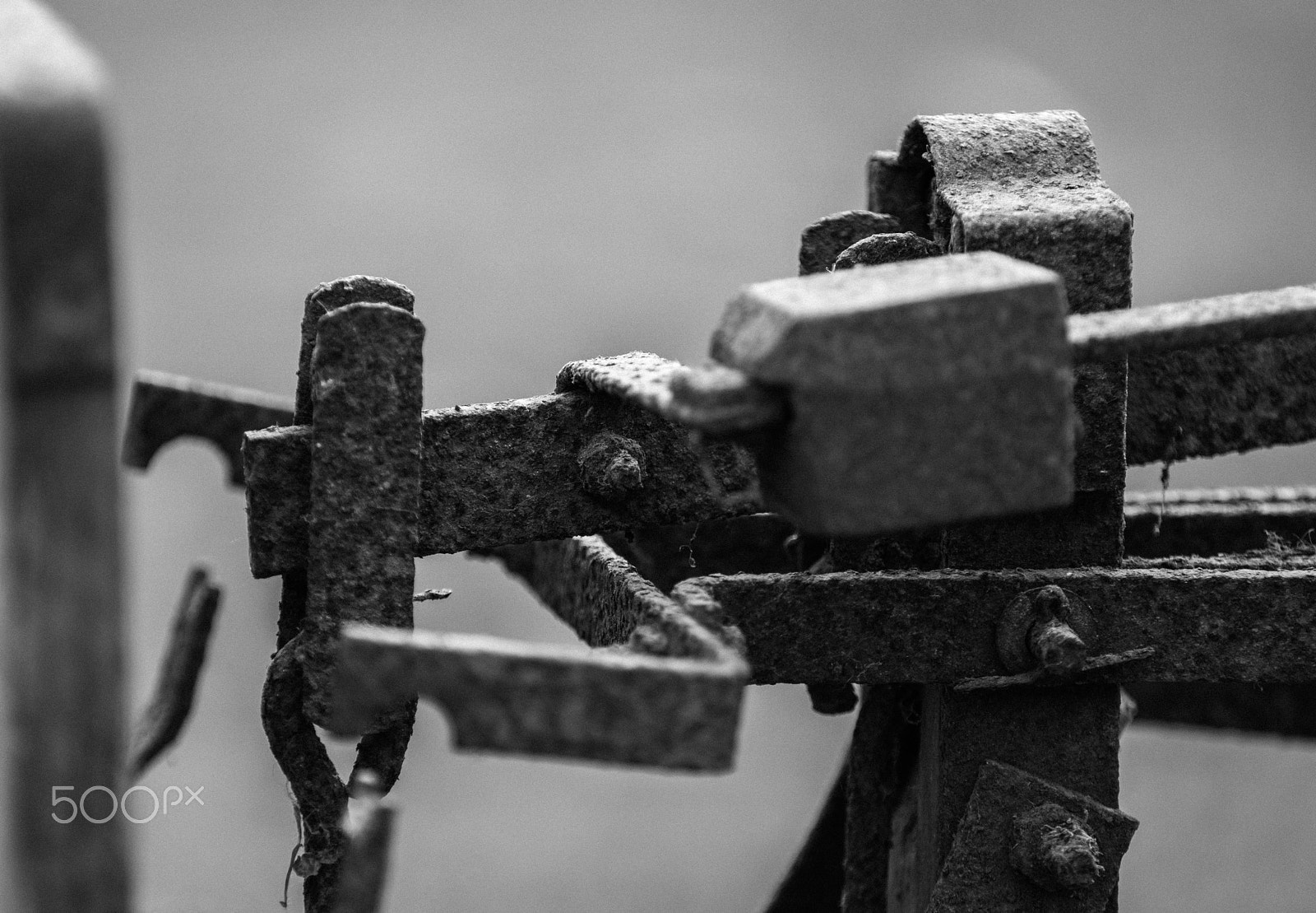 Sony a7R sample photo. Old farm equipment 2 photography