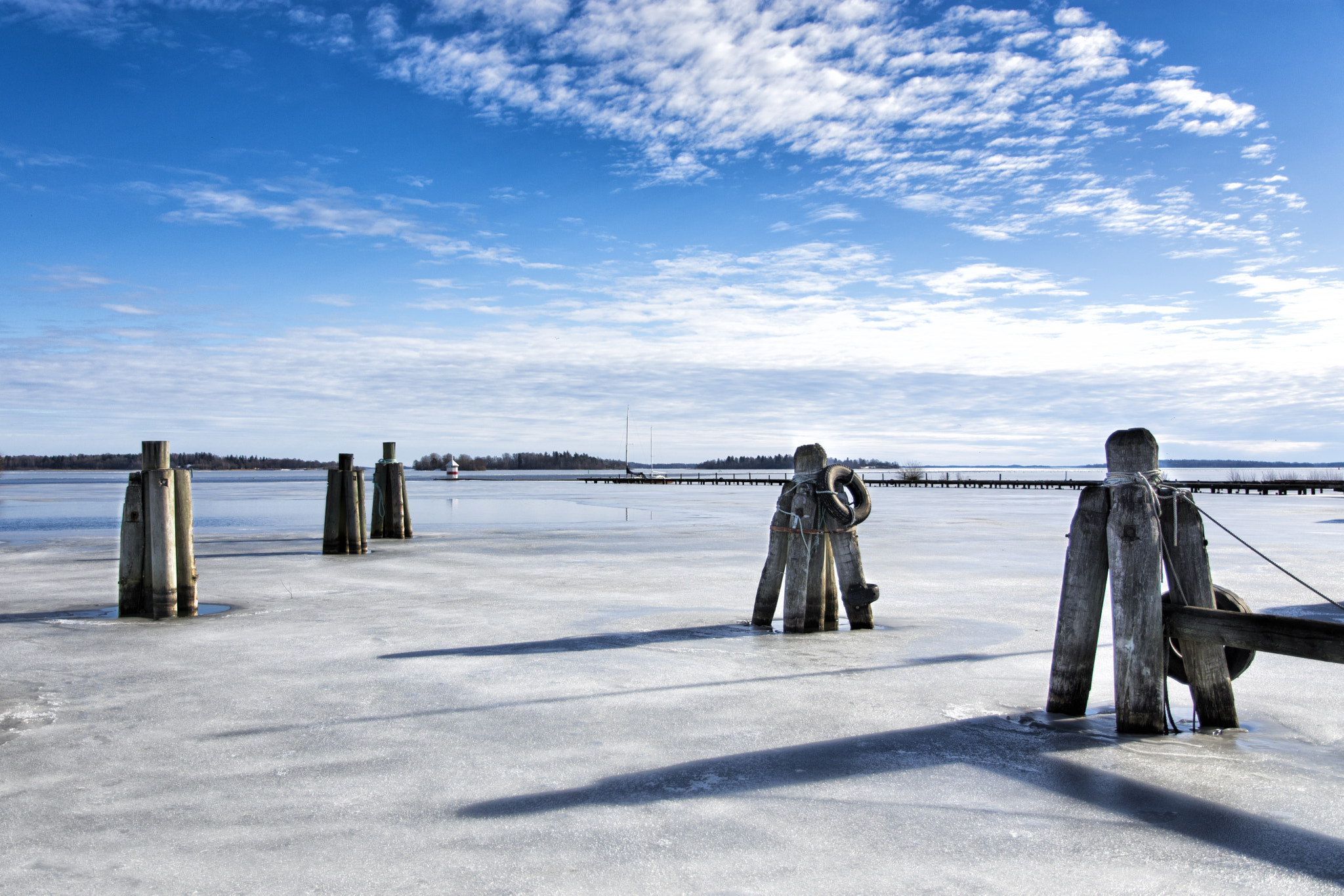 Nikon D7200 sample photo. Frozen lake photography