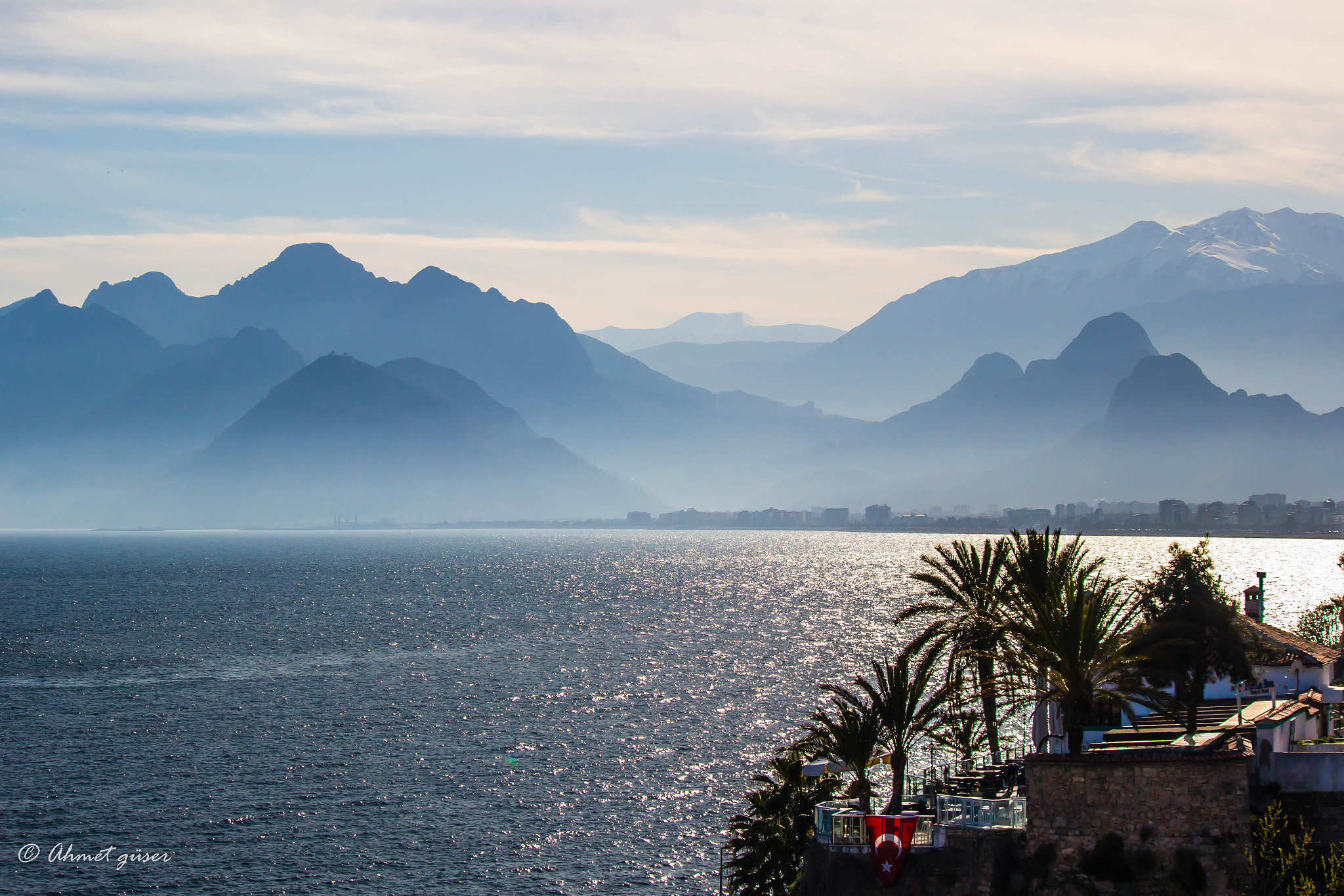 Canon EF-S 55-250mm F4-5.6 IS sample photo. Antalya sahil photography