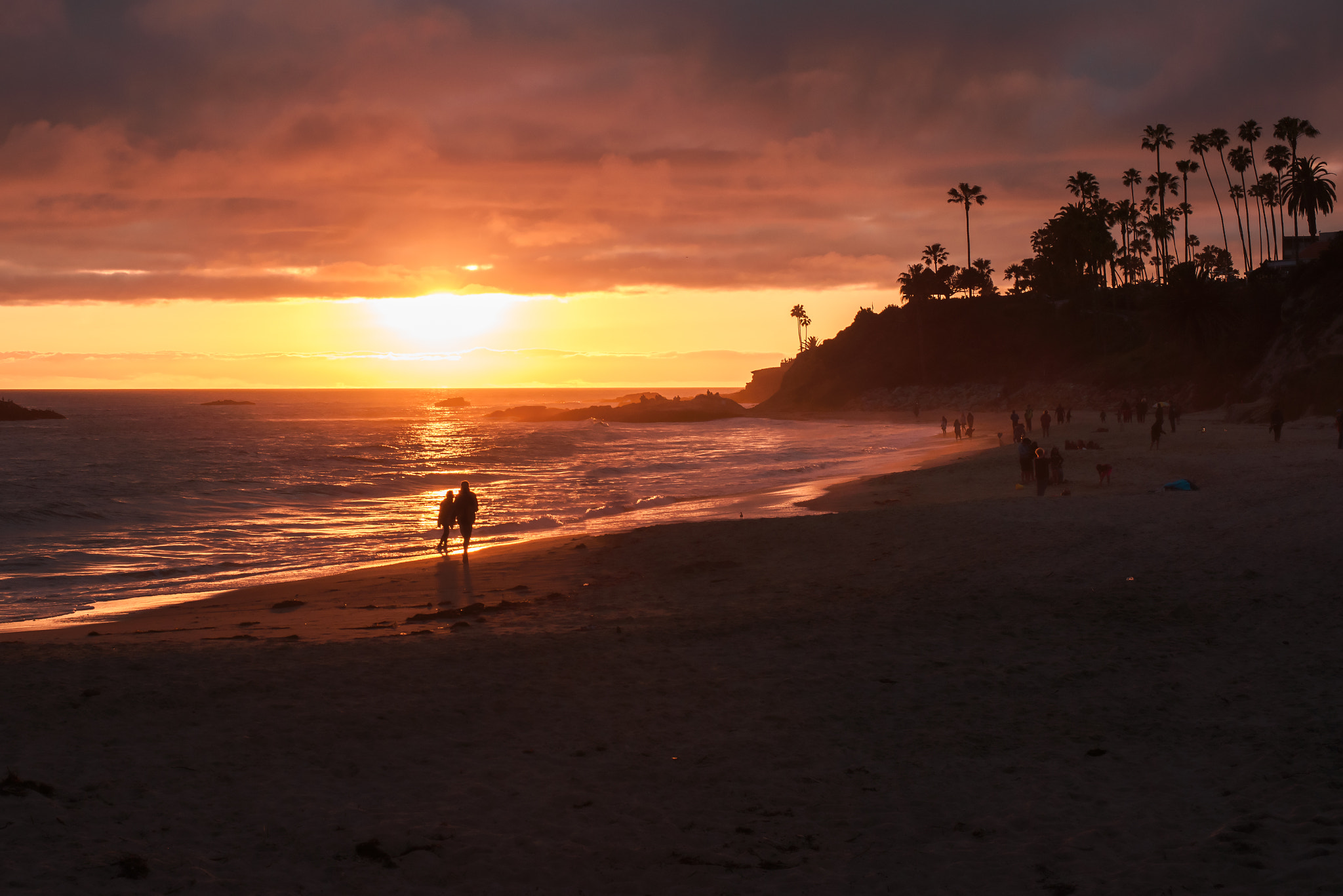 Nikon D810 sample photo. Love on the beach photography