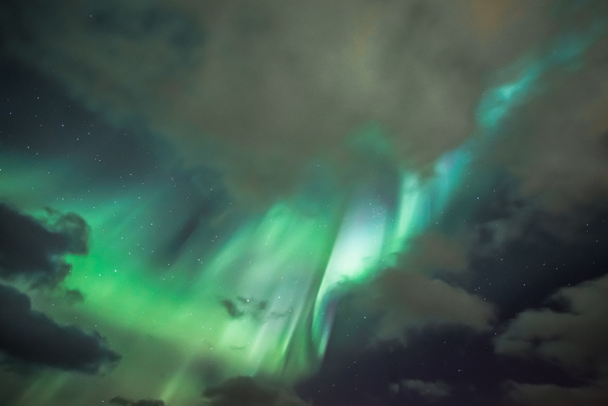 Nikon D750 sample photo. Minor geomagnetic storm photography