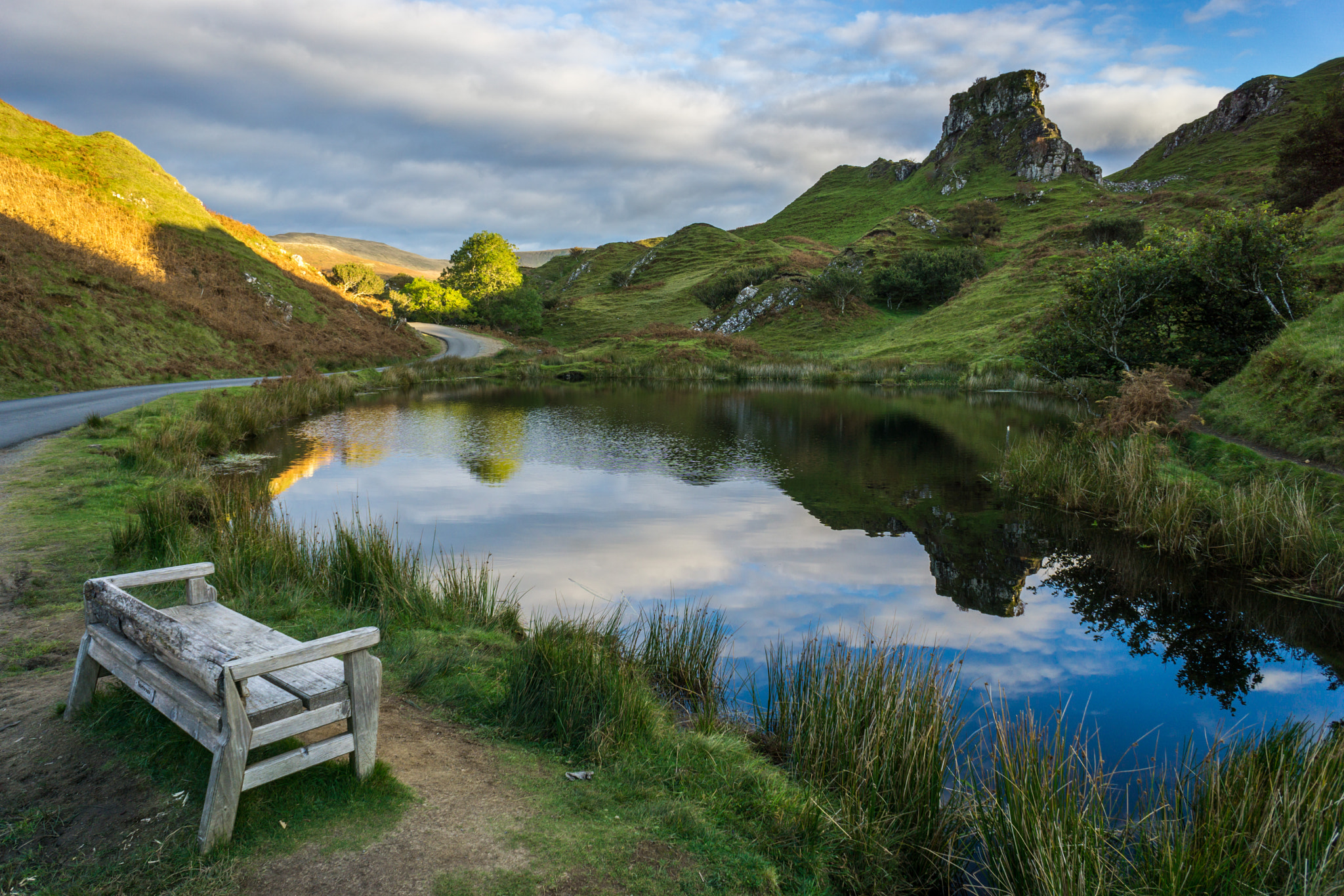 Sony a6000 sample photo. Fairy glen, isle of skye photography