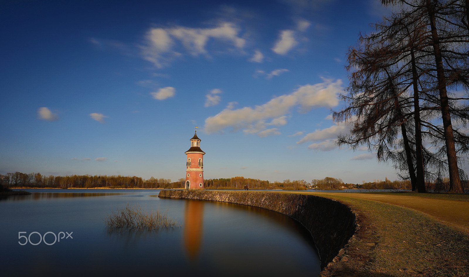 Canon EF 16-35mm F4L IS USM sample photo. Moritzburger leuchtturm photography