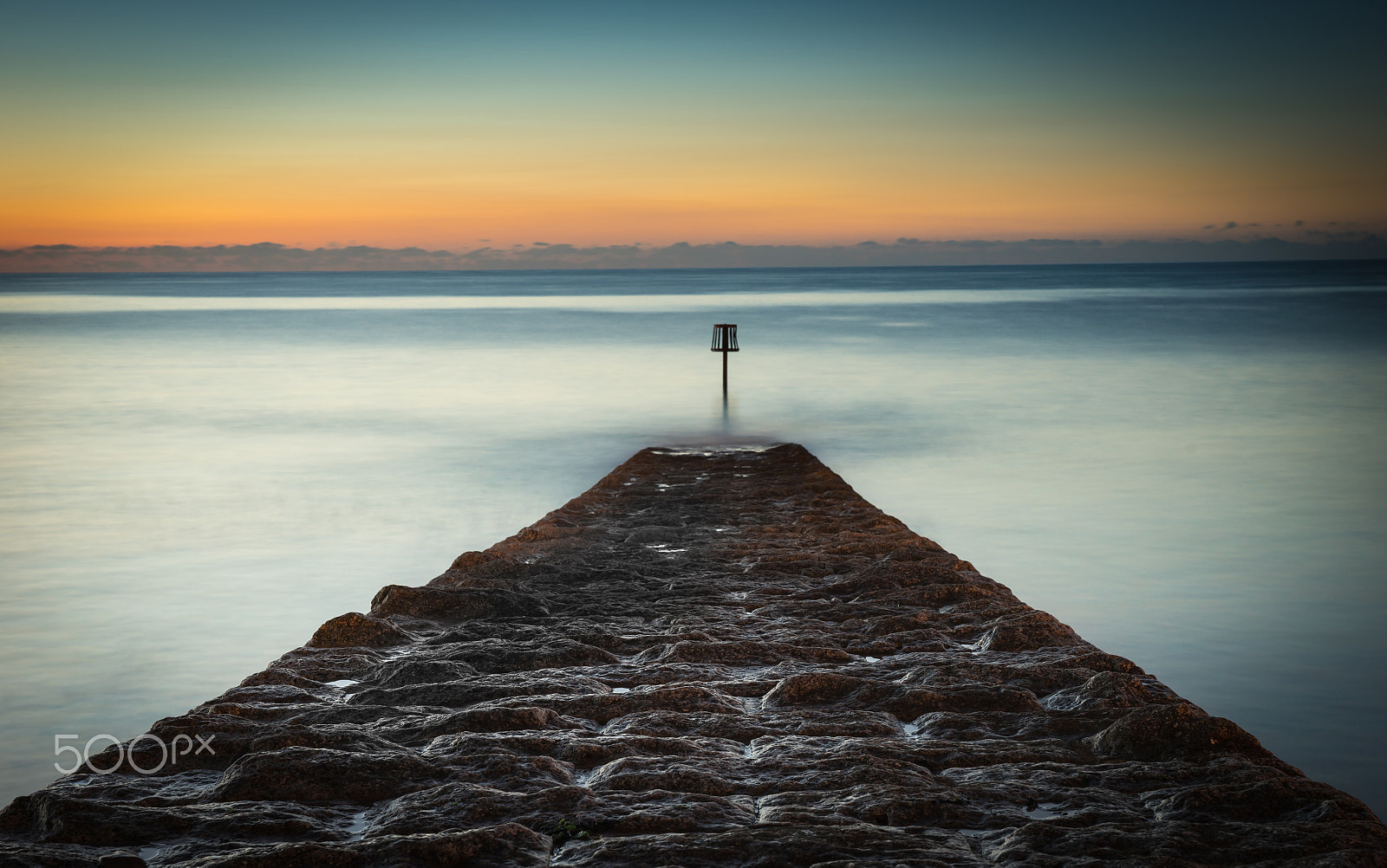 Sony a7R sample photo. Dawn at the jetty photography