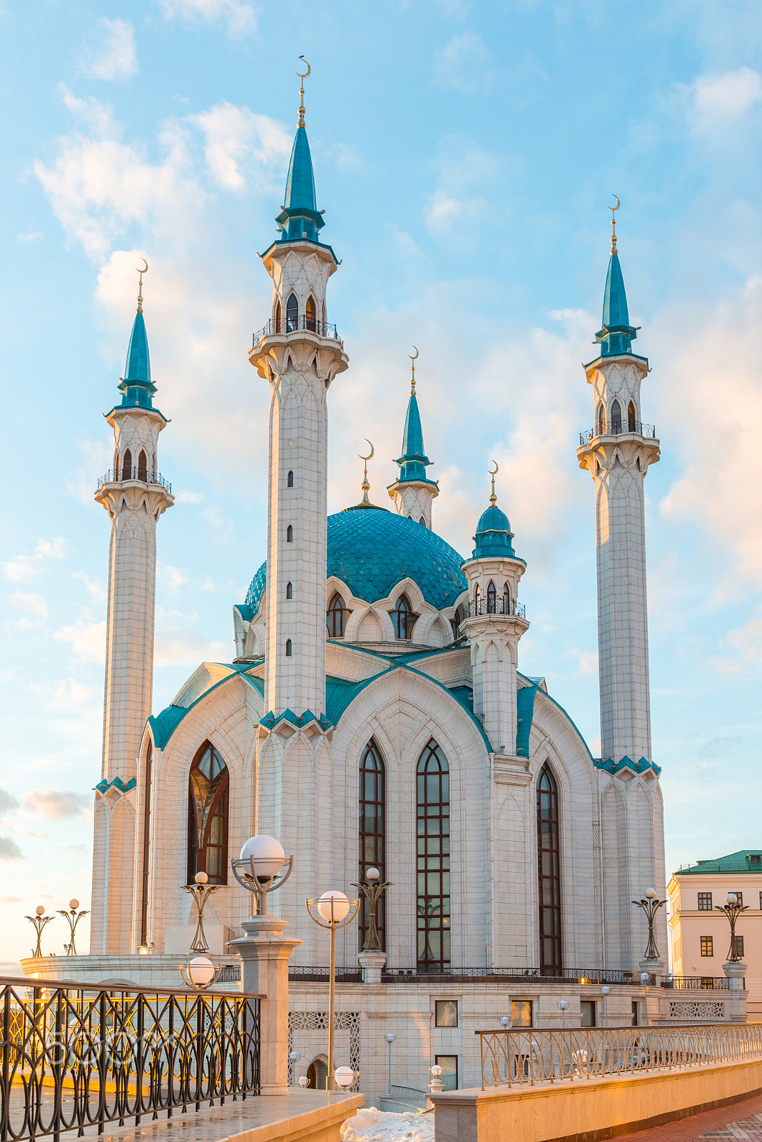 Nikon AF-S Nikkor 24-120mm F4G ED VR sample photo. Kul-sharif mosque in kazan kremlin in tatarstan, russia. at sunset photography