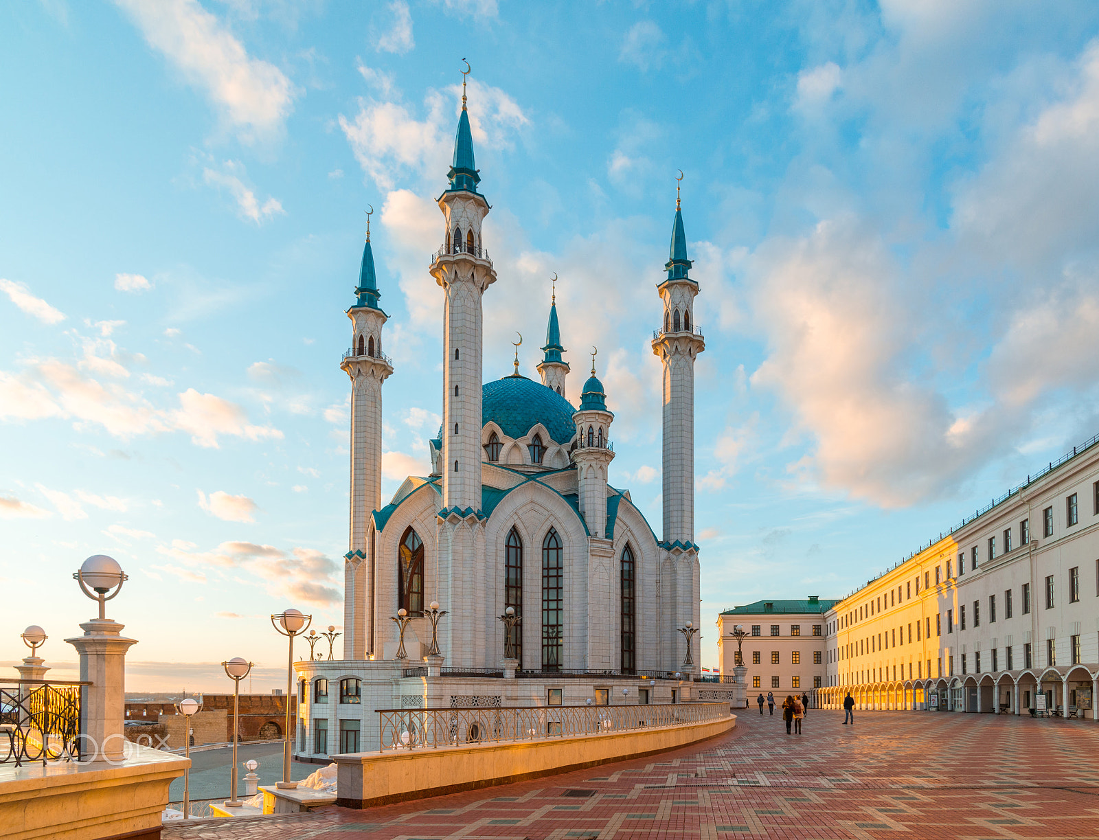 Nikon AF-S Nikkor 24-120mm F4G ED VR sample photo. Kul-sharif mosque in kazan kremlin in tatarstan, russia. at sunset photography
