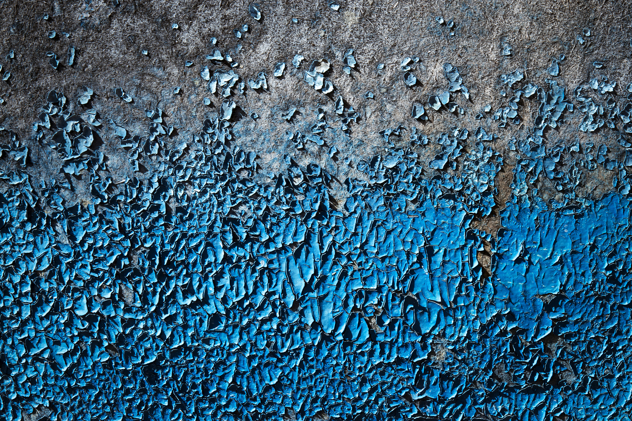 Nikon D5500 sample photo. Background with peeled blue photography