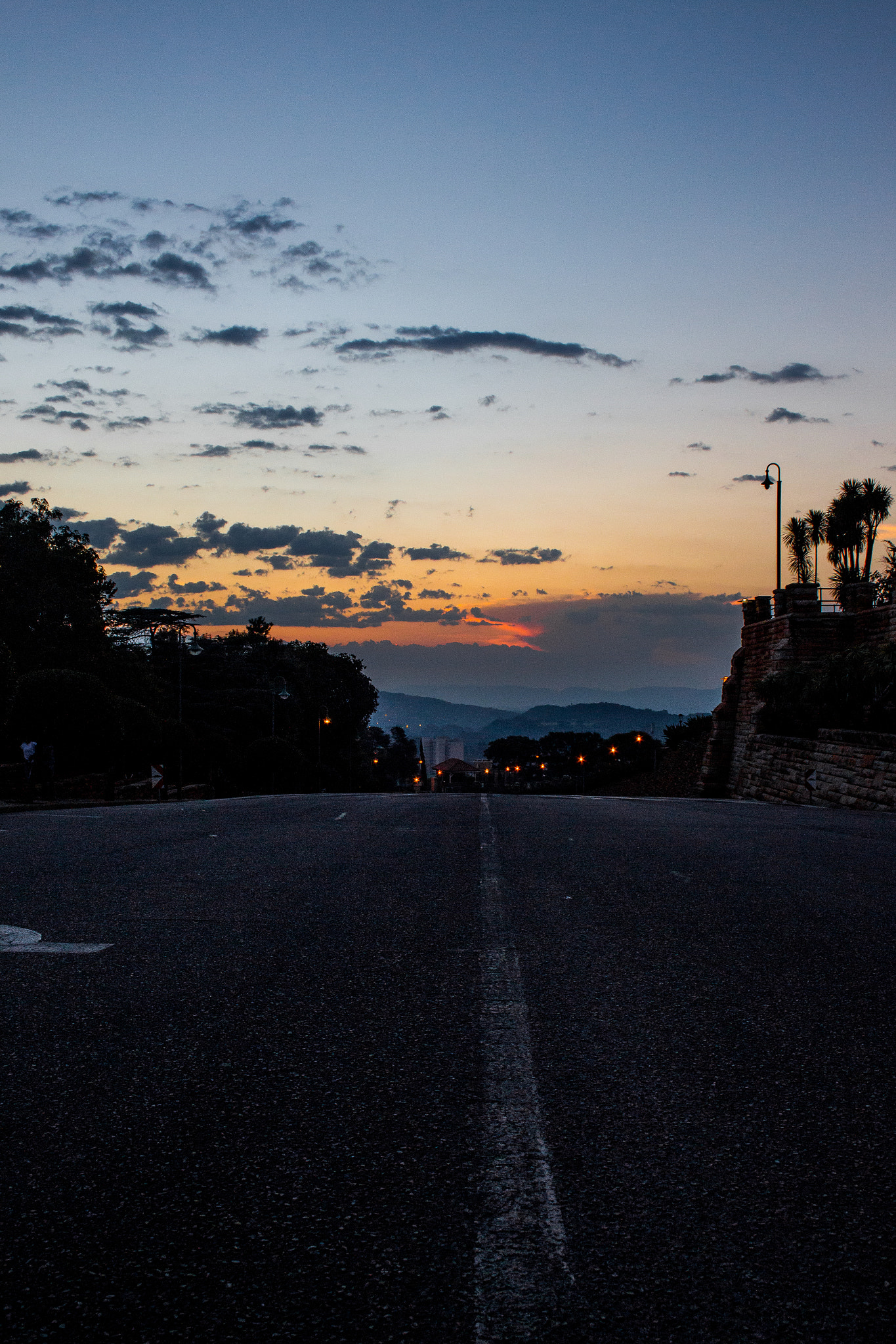 Canon EF-S 18-55mm F3.5-5.6 II sample photo. South african sunset photography