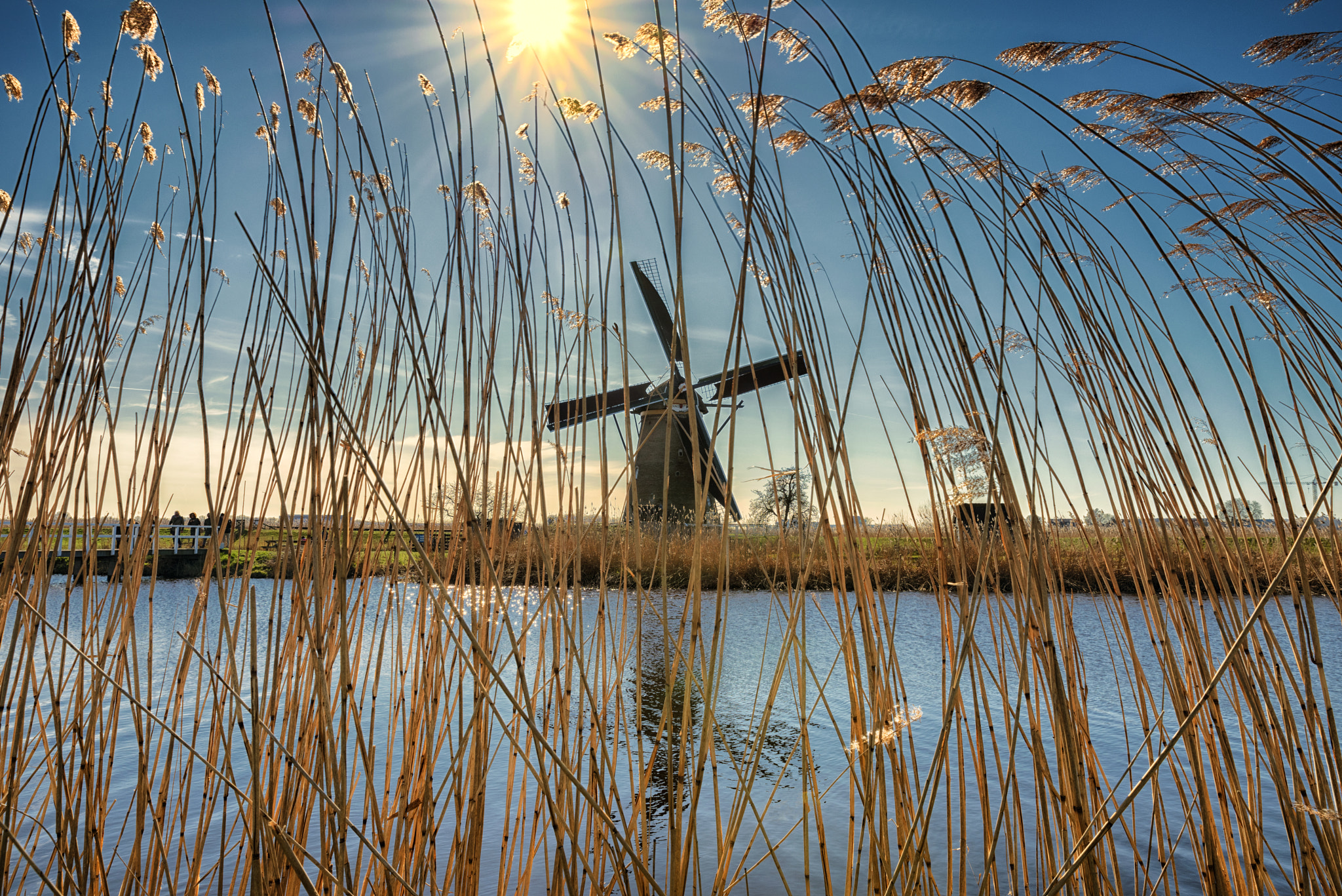 Pentax K-1 sample photo. Kinderdijk holland photography