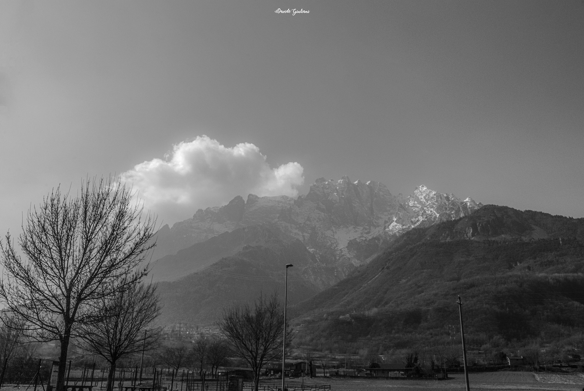 Nikon D80 sample photo. Concarena bw photography