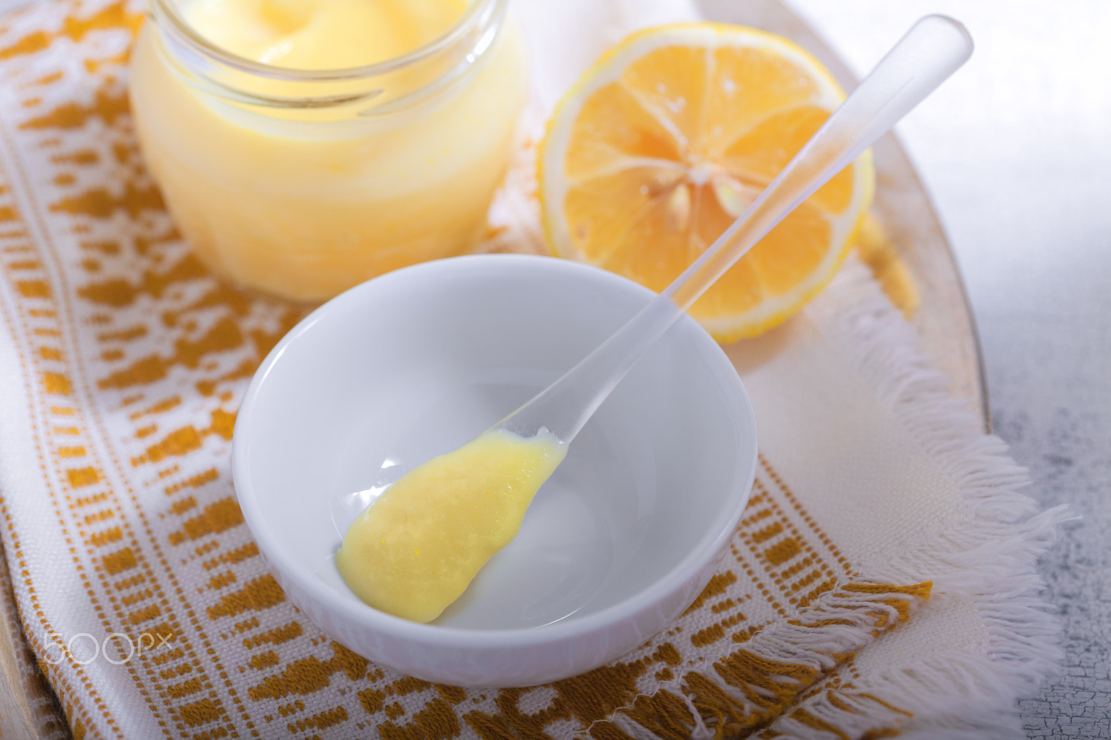 Canon EF 100mm F2.8 Macro USM sample photo. Lemon kurd with a spoon photography