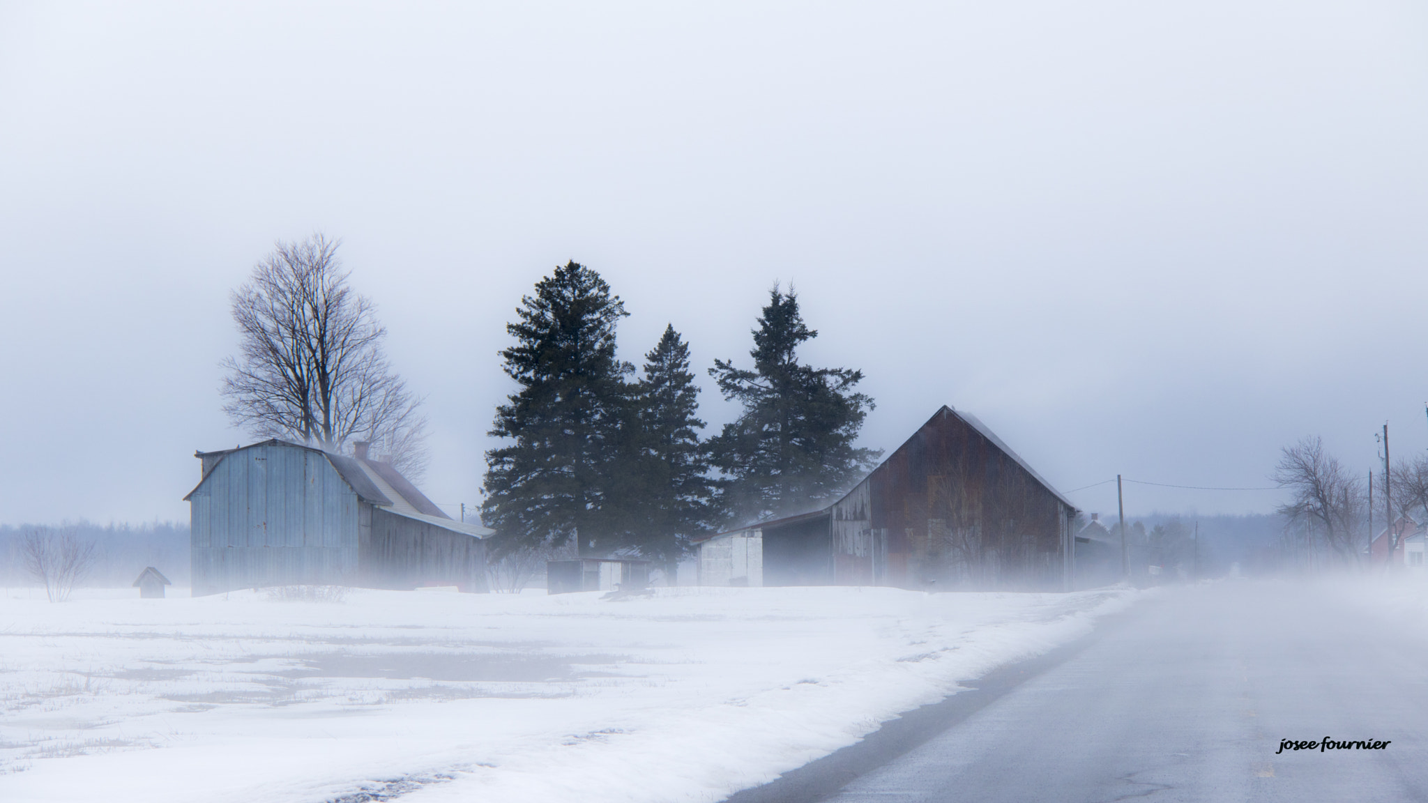 Canon EOS 760D (EOS Rebel T6s / EOS 8000D) sample photo. Paysage de brume mirabel photography