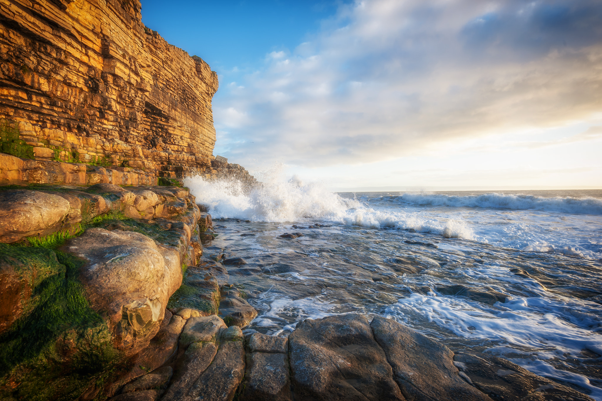 Nikon AF-S Nikkor 14-24mm F2.8G ED sample photo. Incoming tide photography