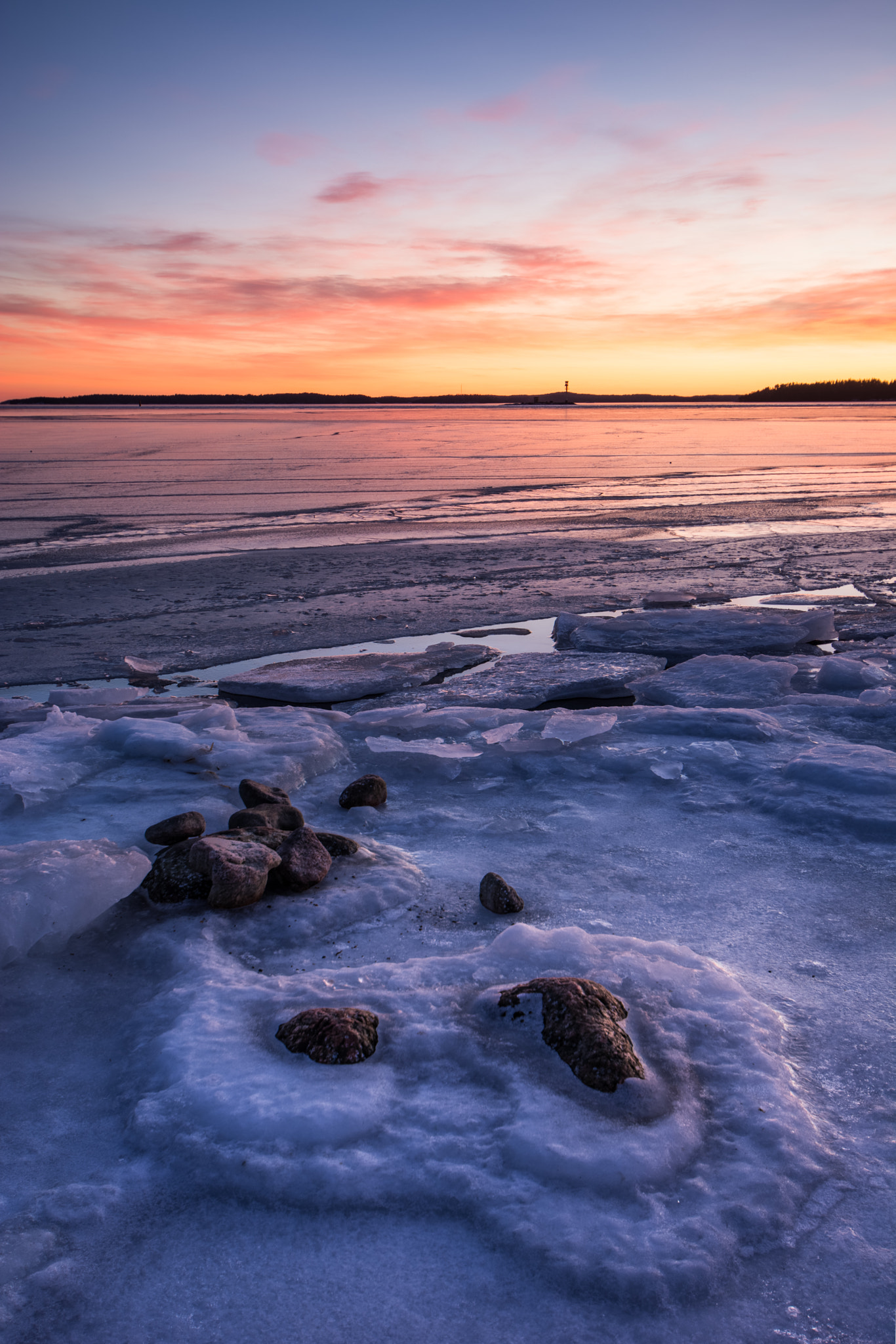 Nikon D7100 sample photo. February sunset photography