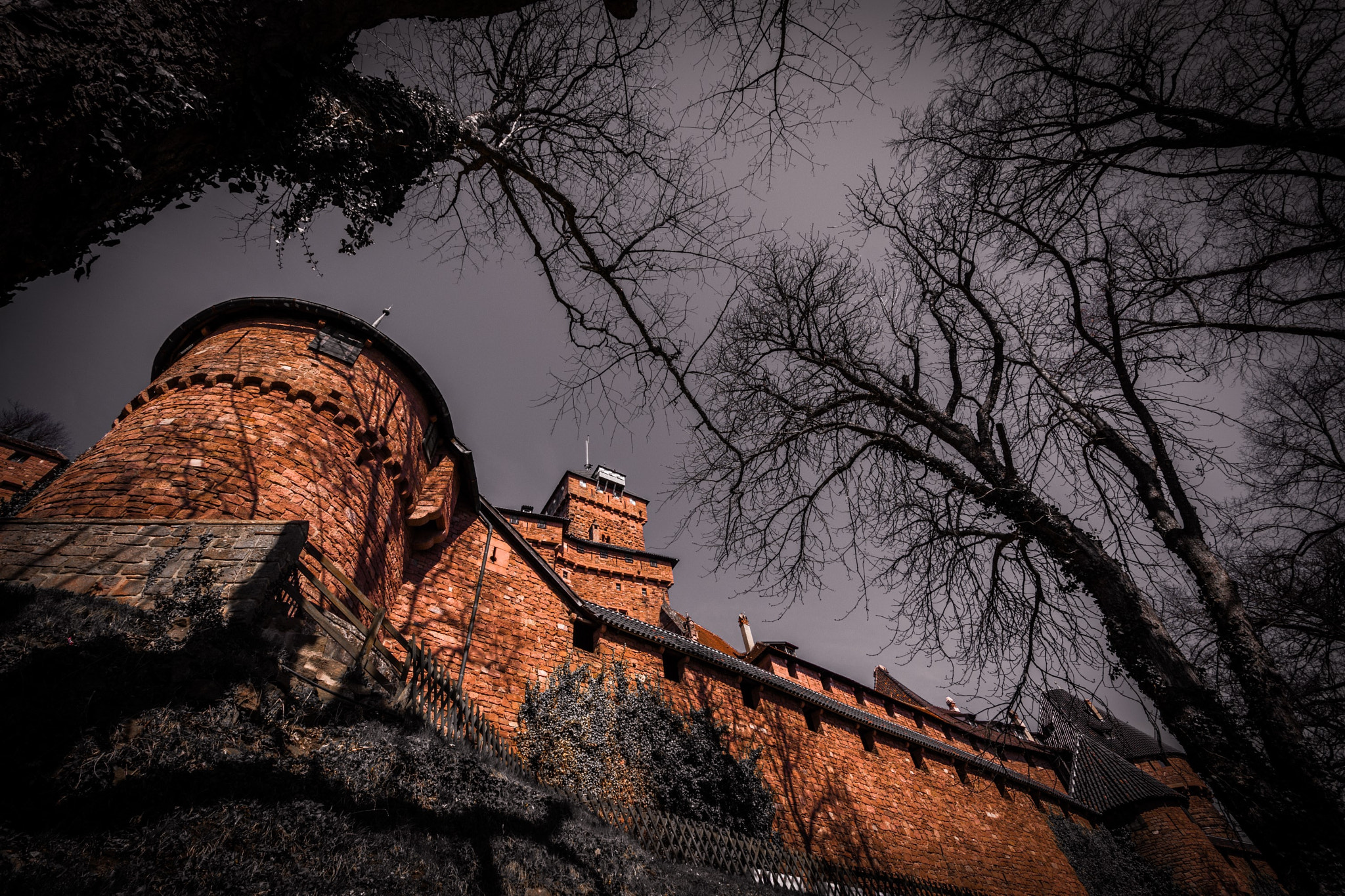 Nikon D7200 sample photo. Mountain castle photography
