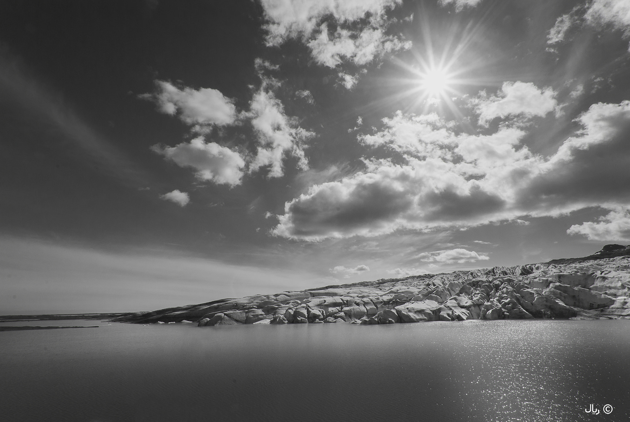 Nikon D200 sample photo. Glow glacier photography