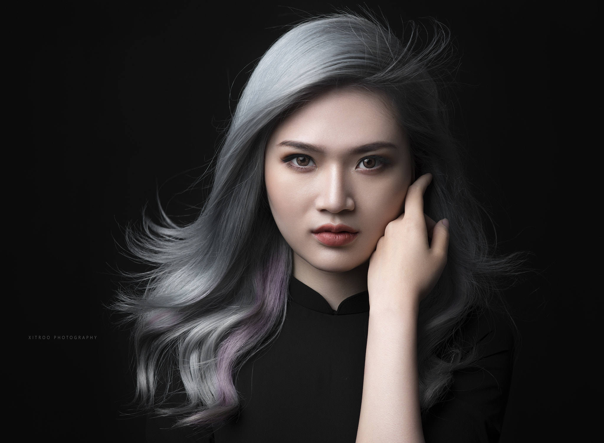 Nikon AF-S Nikkor 85mm F1.8G sample photo. Hair beauty photography