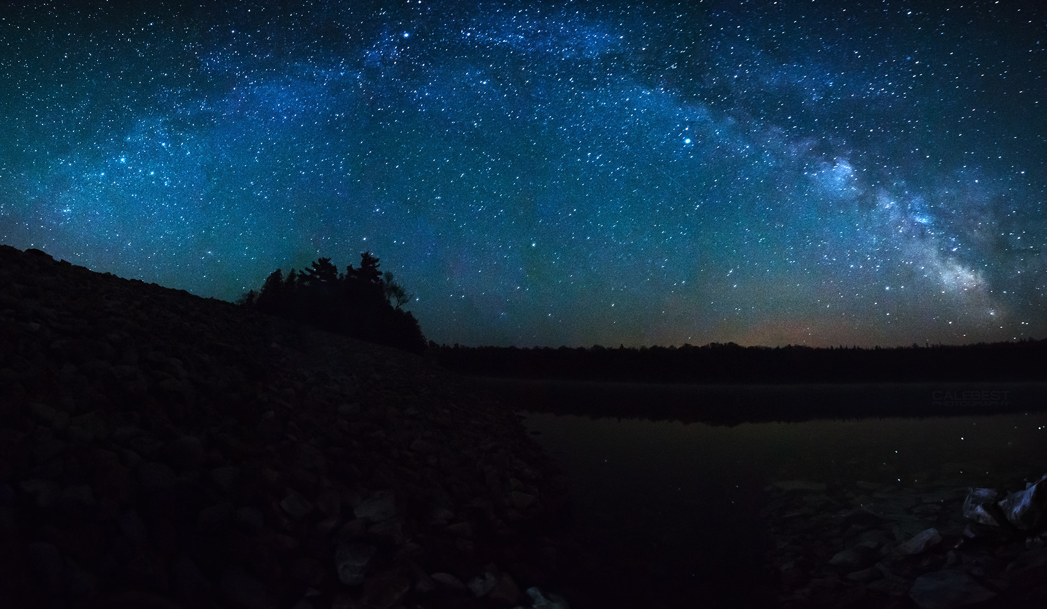 Sigma AF 10-20mm F4-5.6 EX DC sample photo. Marr lake milky way photography