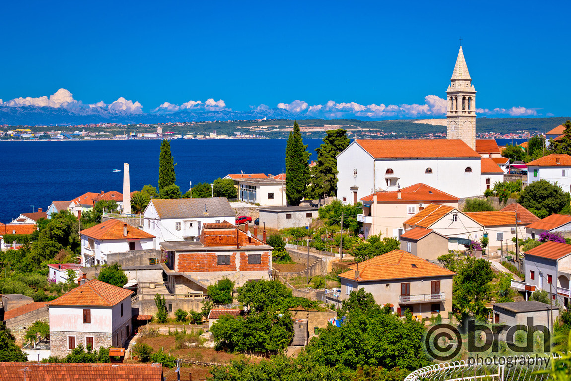 Canon EF 70-300mm F4-5.6L IS USM sample photo. Dalmatian town of kali on ugljan island photography
