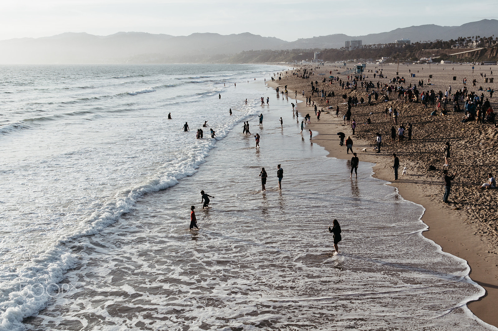 Canon EOS 650D (EOS Rebel T4i / EOS Kiss X6i) sample photo. Santa monica beach photography