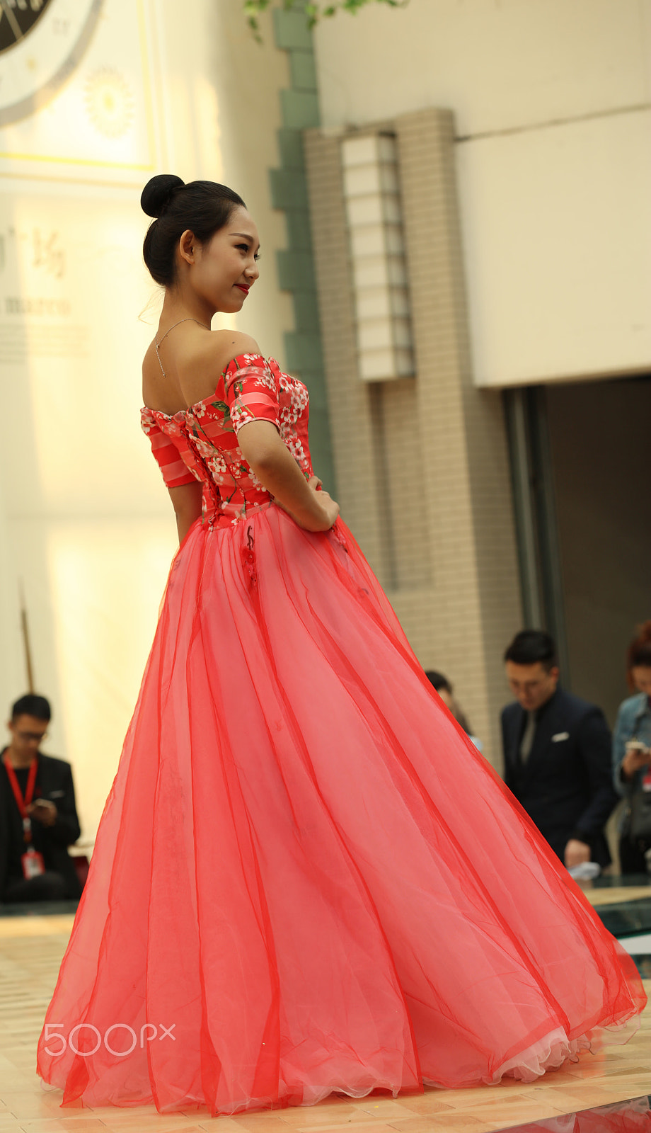 Canon EOS 5DS R sample photo. Wedding dress show photography