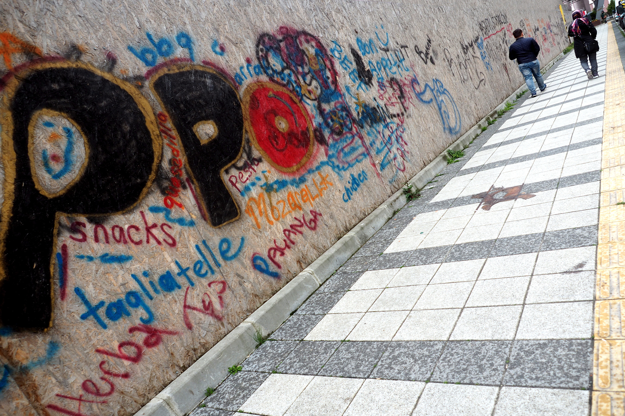 Olympus OM-D E-M5 II sample photo. Wall photography