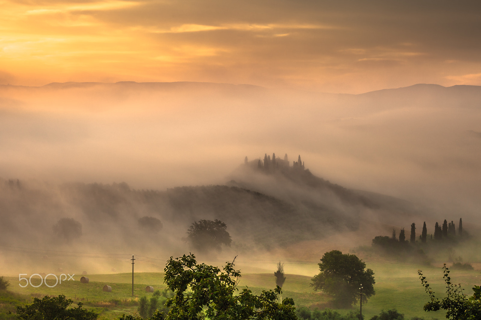 Canon EF 70-300mm F4-5.6 IS USM sample photo. Magical mist photography