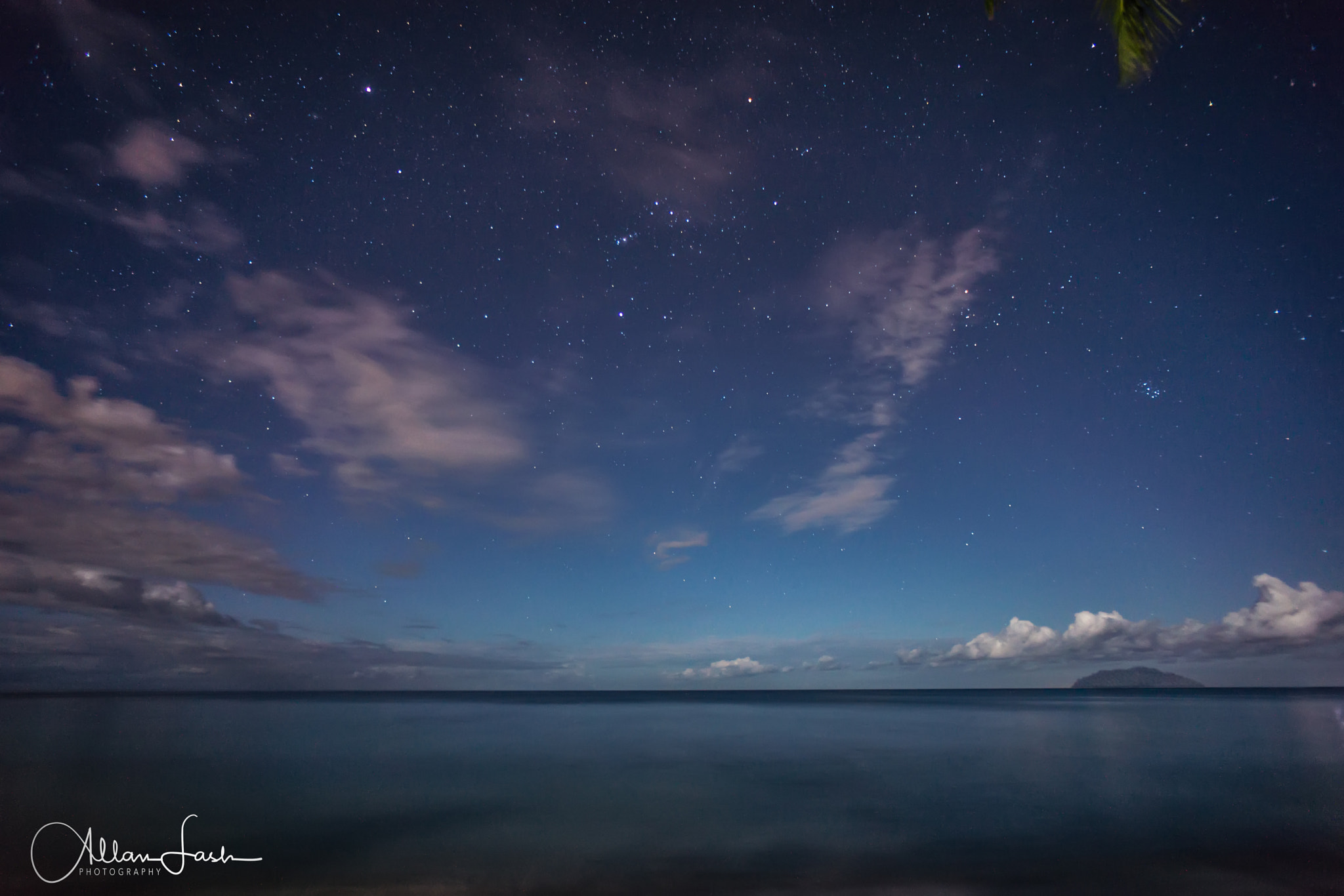 Sony Alpha NEX-7 sample photo. Starry midnight ocean-rincon, pueto rico photography