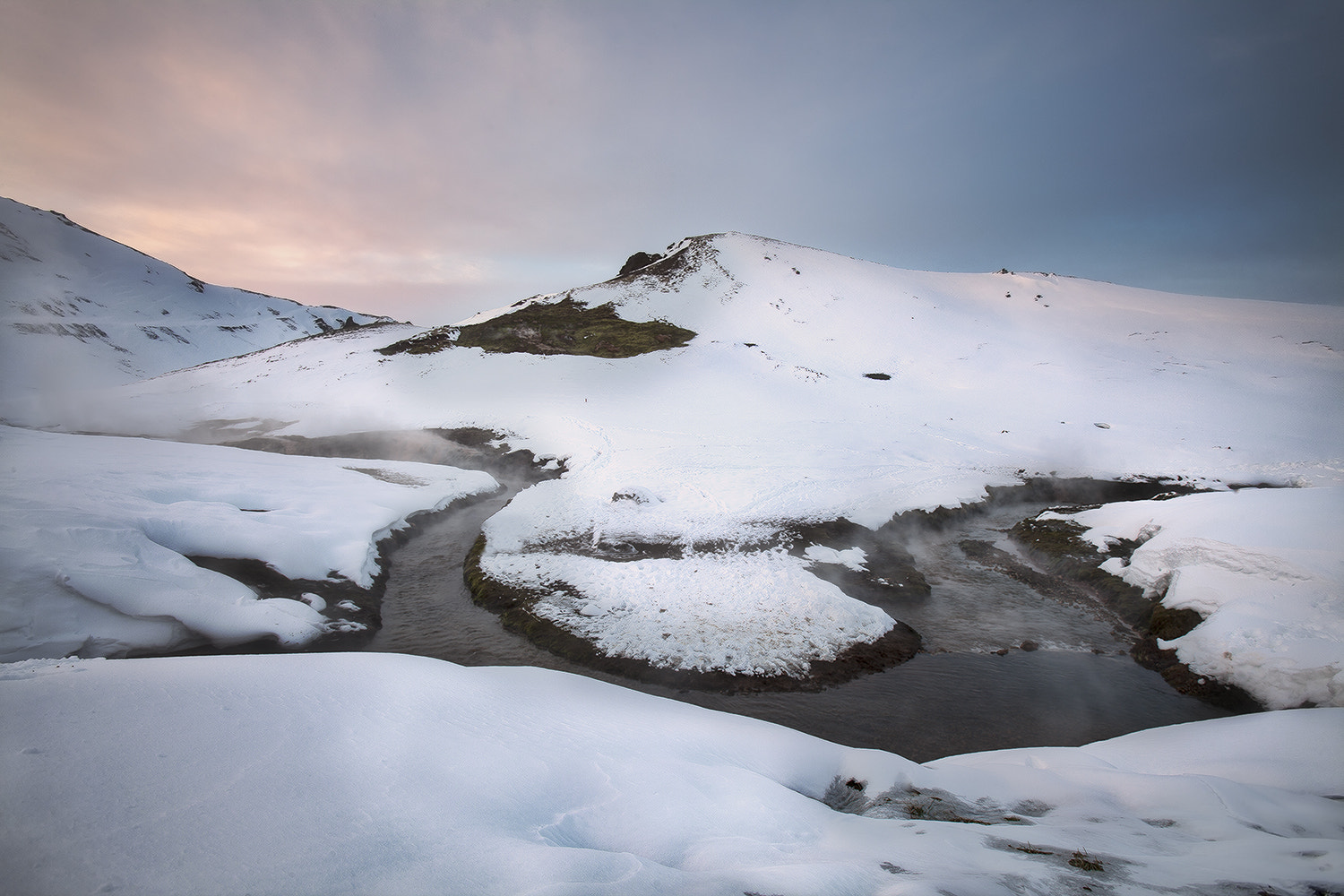 Canon EOS 5D Mark II sample photo. Geothermal oasis photography