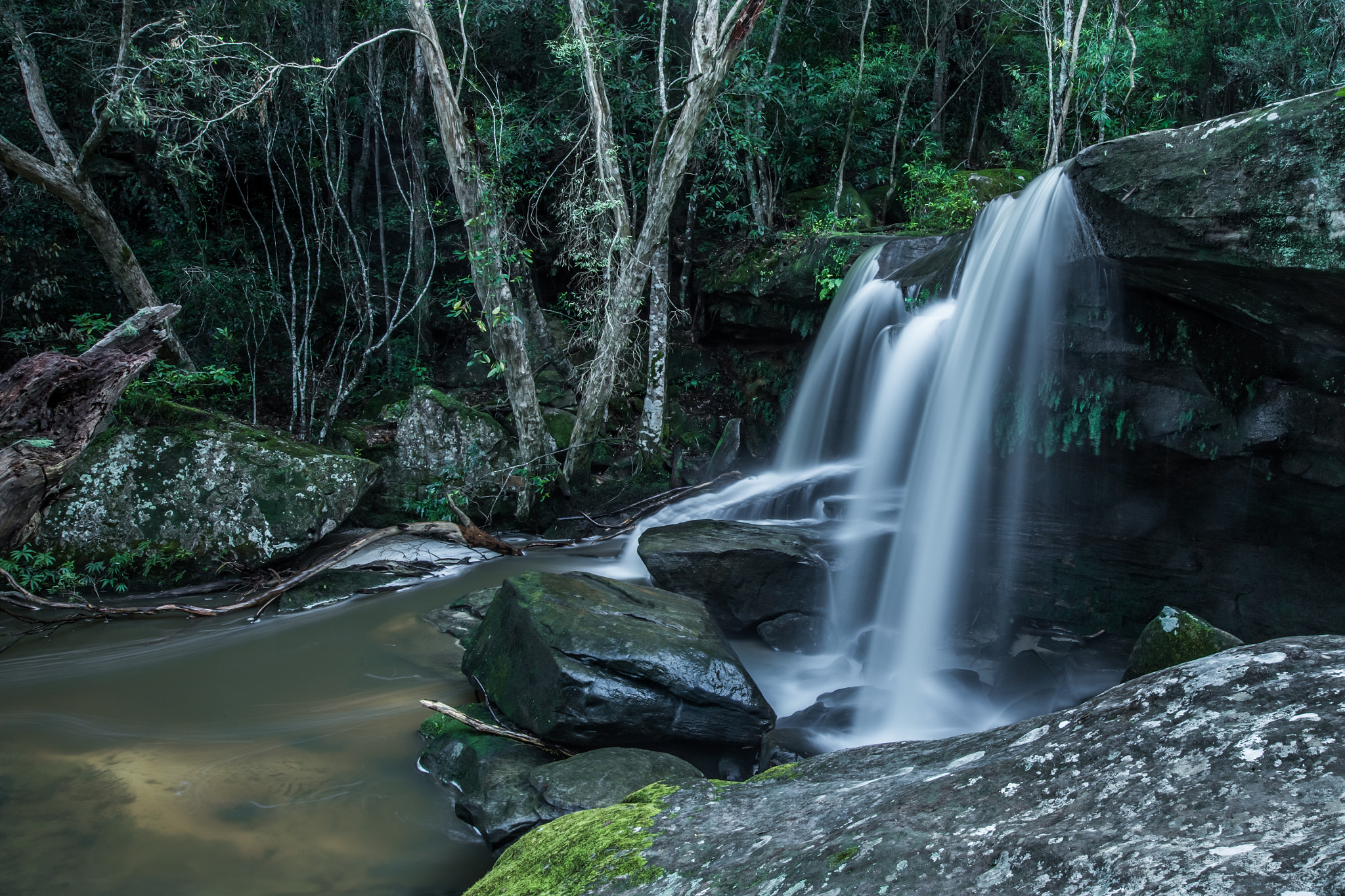 Canon EOS 6D sample photo. Middle somersby falls photography