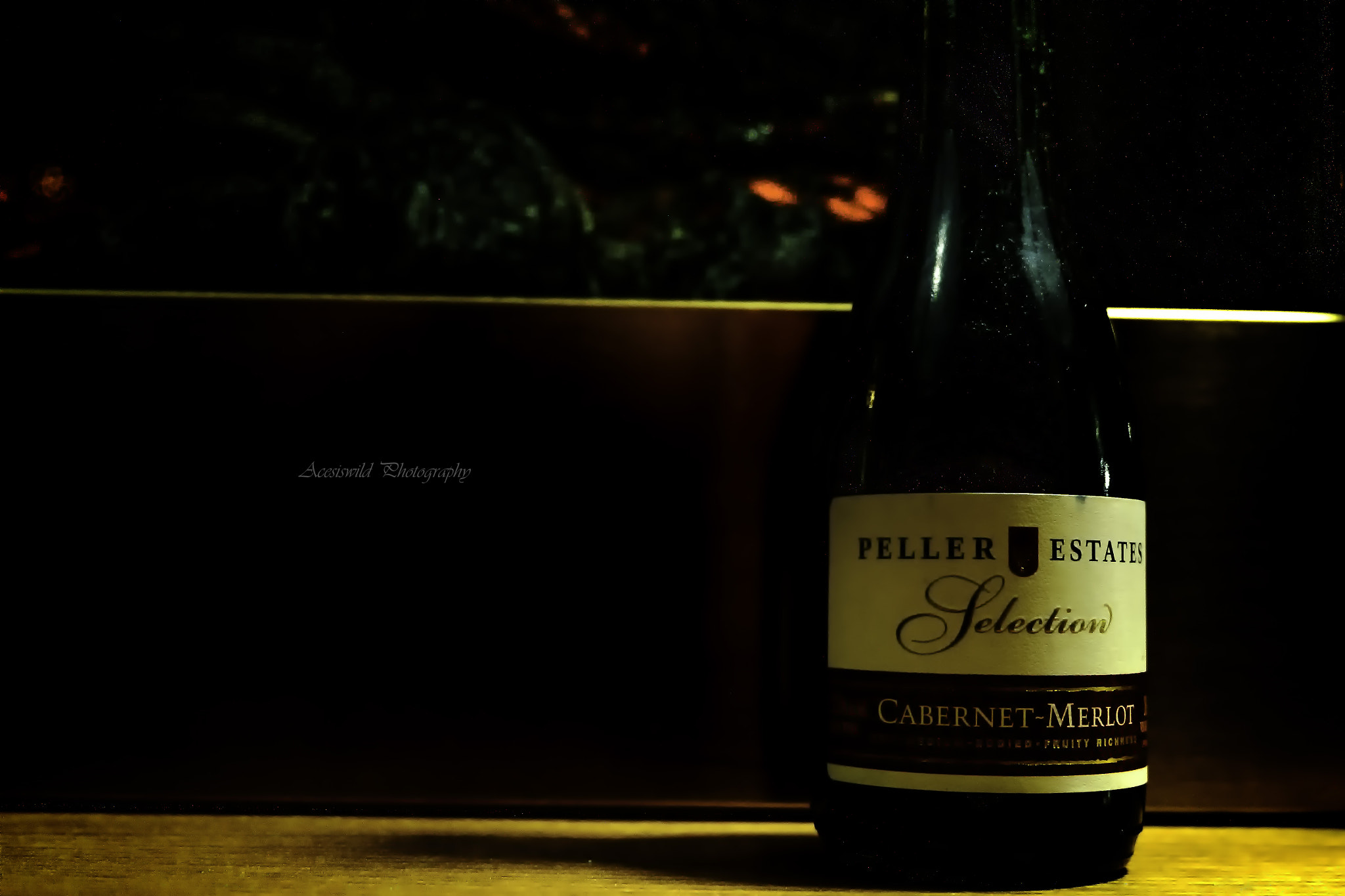 Fujifilm X-A1 sample photo. Bottle of wine photography