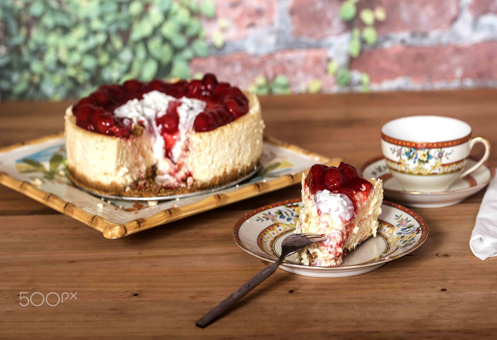 Nikon AF-S Nikkor 70-200mm F2.8G ED VR II sample photo. Cherry cheesecake photography