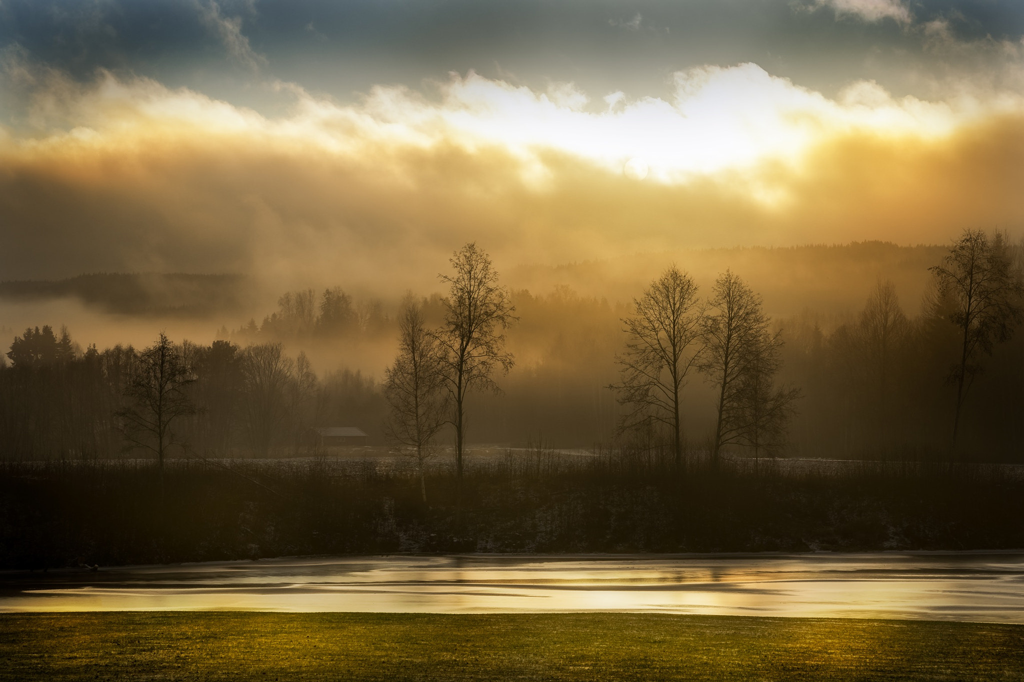 Leica SL (Typ 601) sample photo. Foggy morning on the country side.. photography