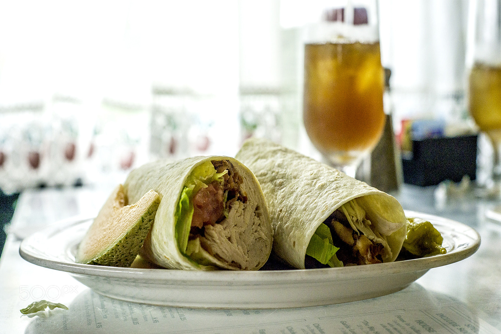 Nikon D800E + Nikon AF Nikkor 50mm F1.8D sample photo. Bogey's turkey wrap photography