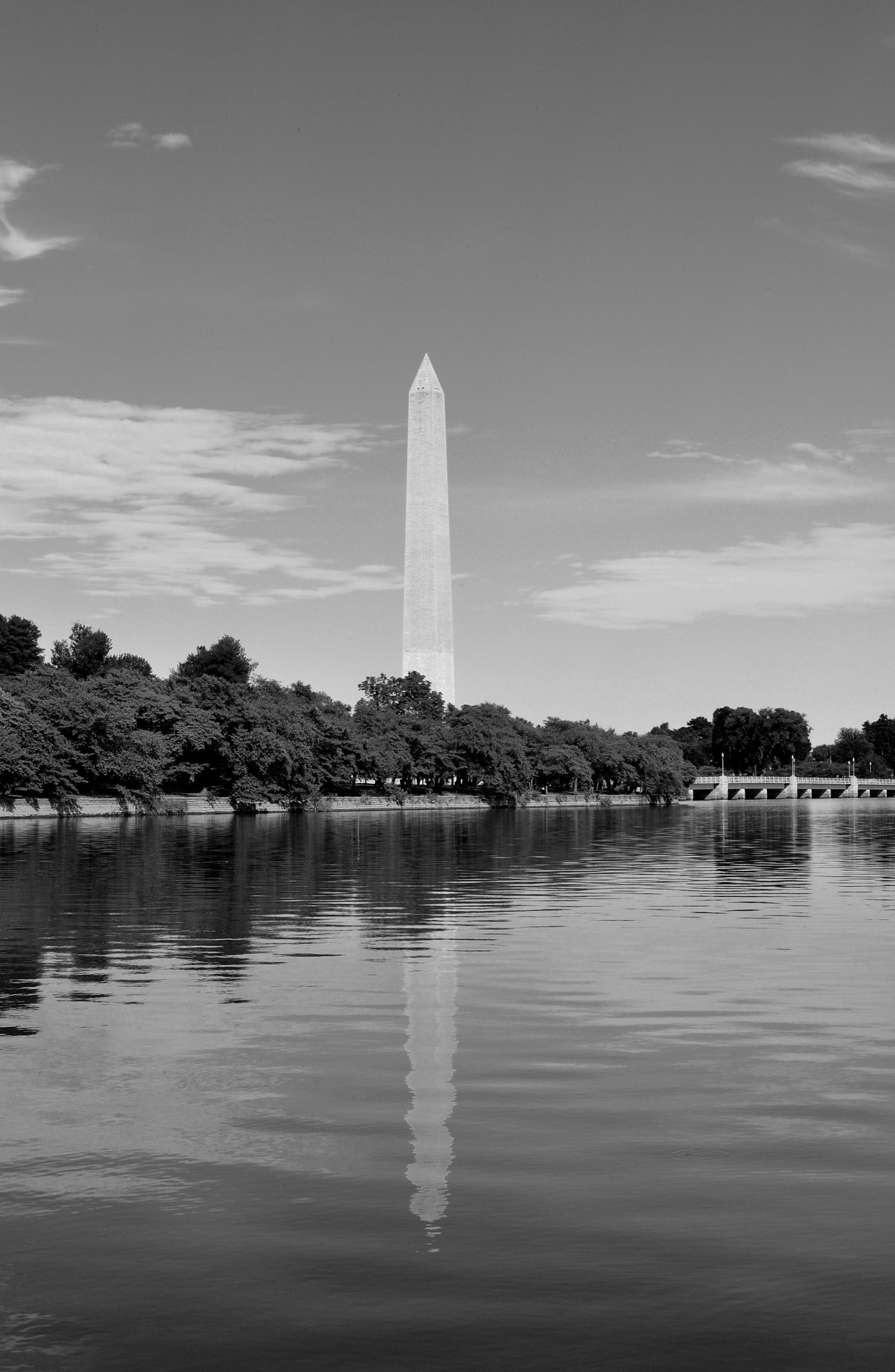 Nikon D90 sample photo. Washington i b&w photography
