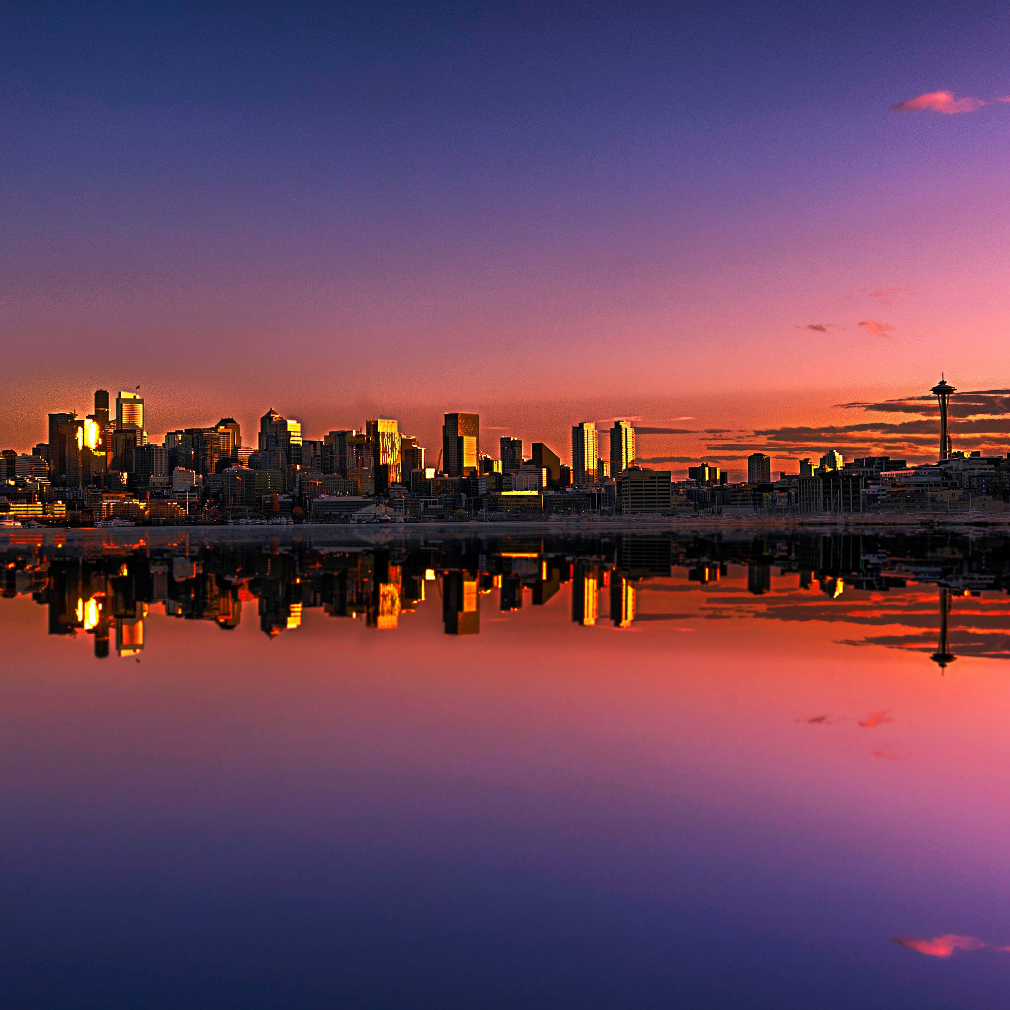 Nikon D810 + Tamron SP AF 10-24mm F3.5-4.5 Di II LD Aspherical (IF) sample photo. South lake union reflections photography