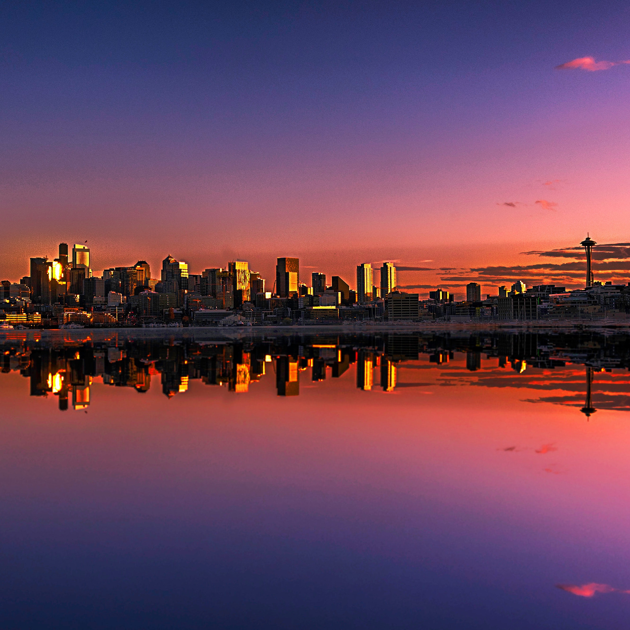 Nikon D810 sample photo. South lake union reflections photography