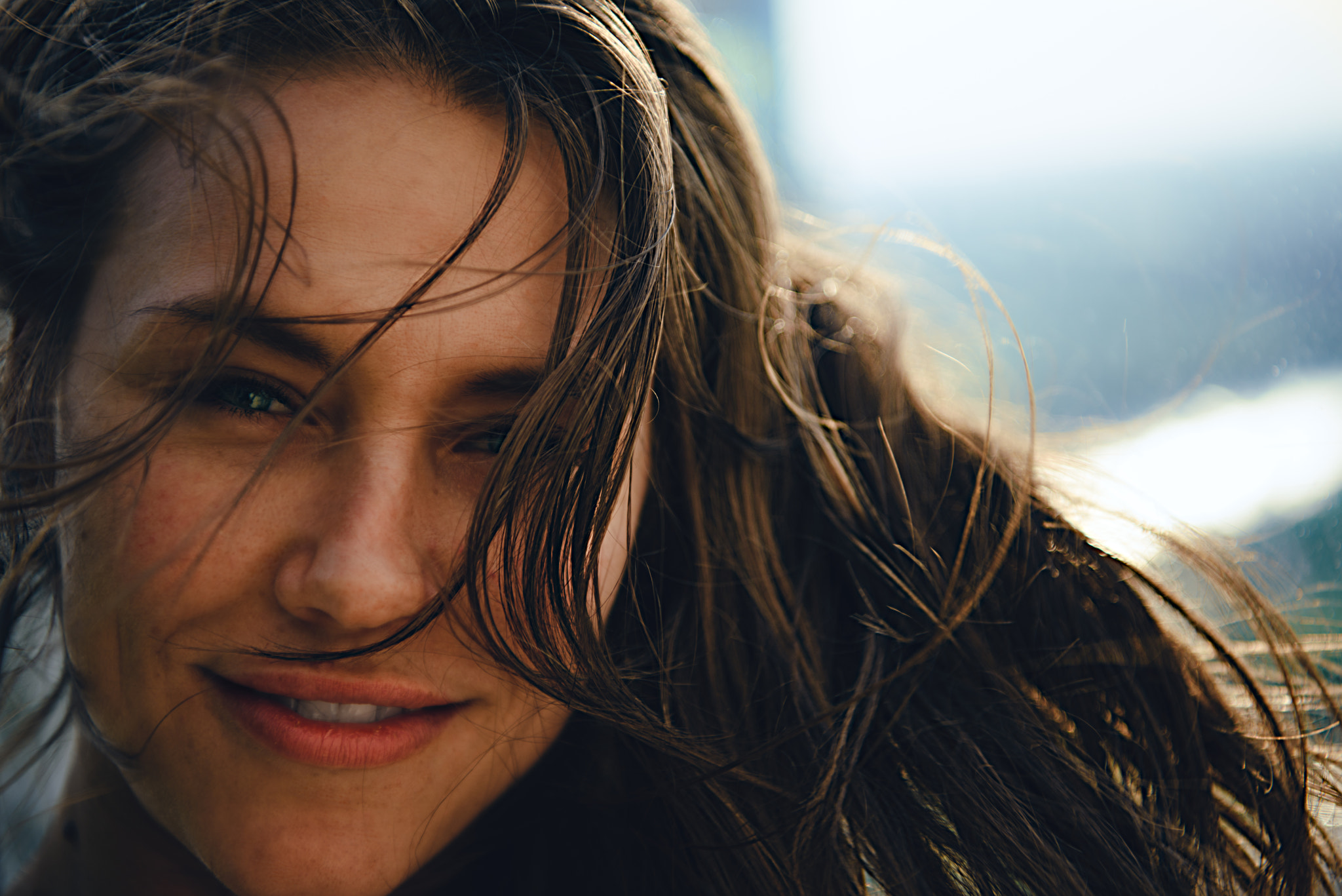 Nikon AF-S Nikkor 24-70mm F2.8E ED VR sample photo. Cray hair photography