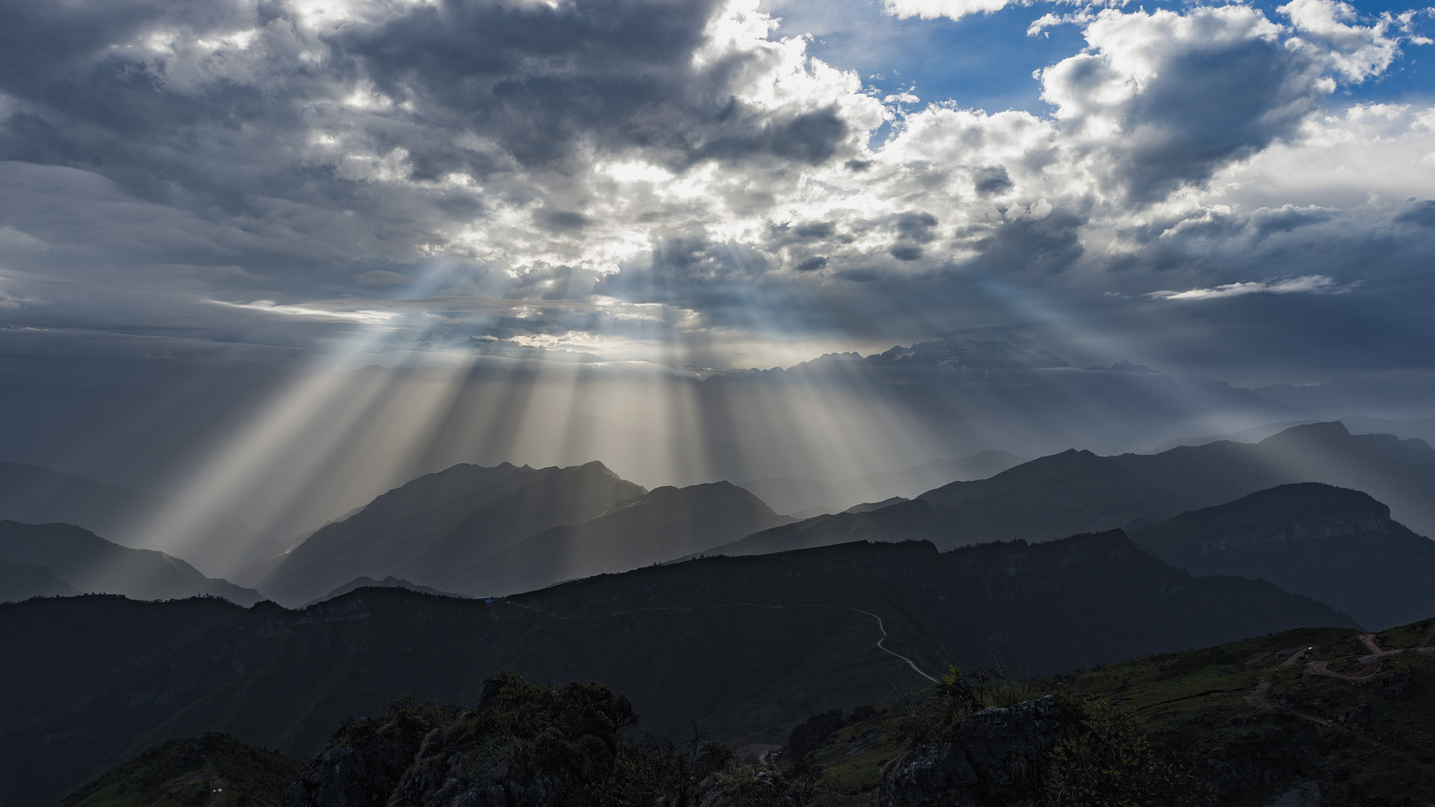 Nikon Df sample photo. 四川牛背山 photography