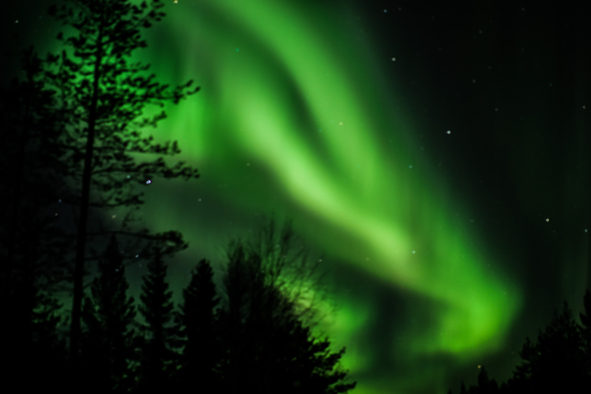 Sony FE 28mm F2 sample photo. The northernlights photography
