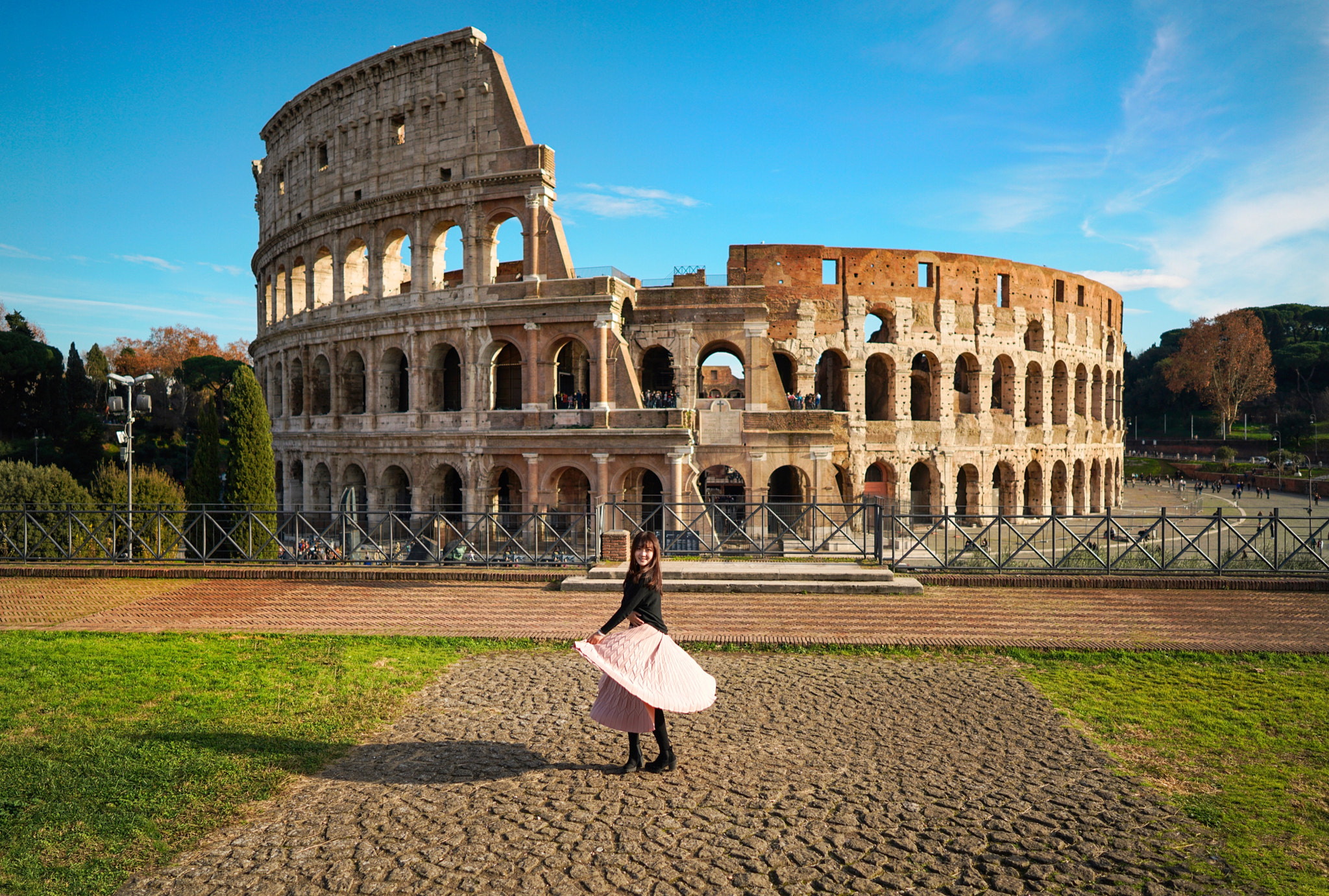 Sony a7R II sample photo. Think back the nice memories of colosseum in rome. photography