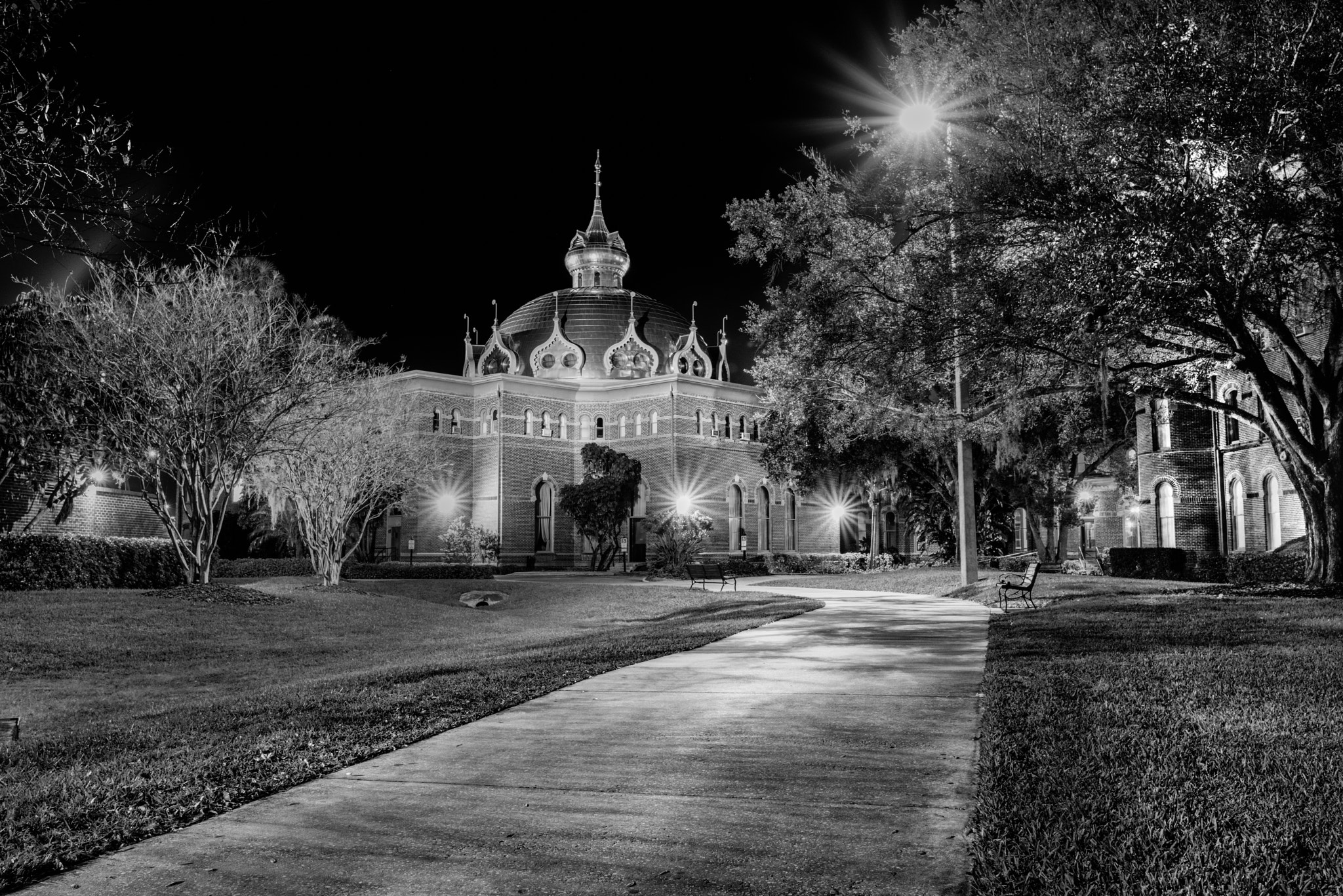 Nikon D810 + Tamron SP 15-30mm F2.8 Di VC USD sample photo. University of tampa photography